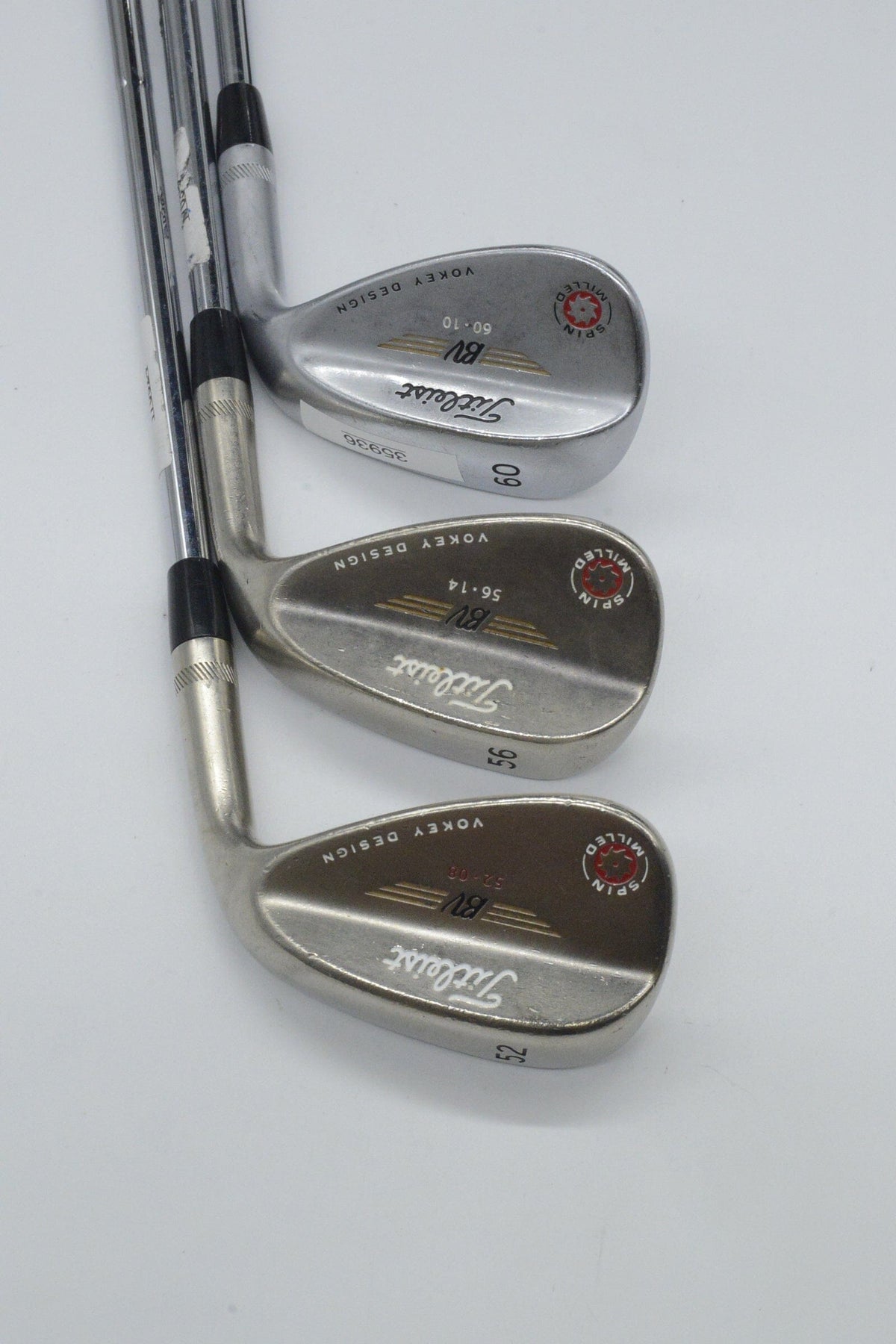 Titleist Vokey Spin Milled 52, 56, 60 Degree Wedge Set Wedge Flex Golf Clubs GolfRoots 