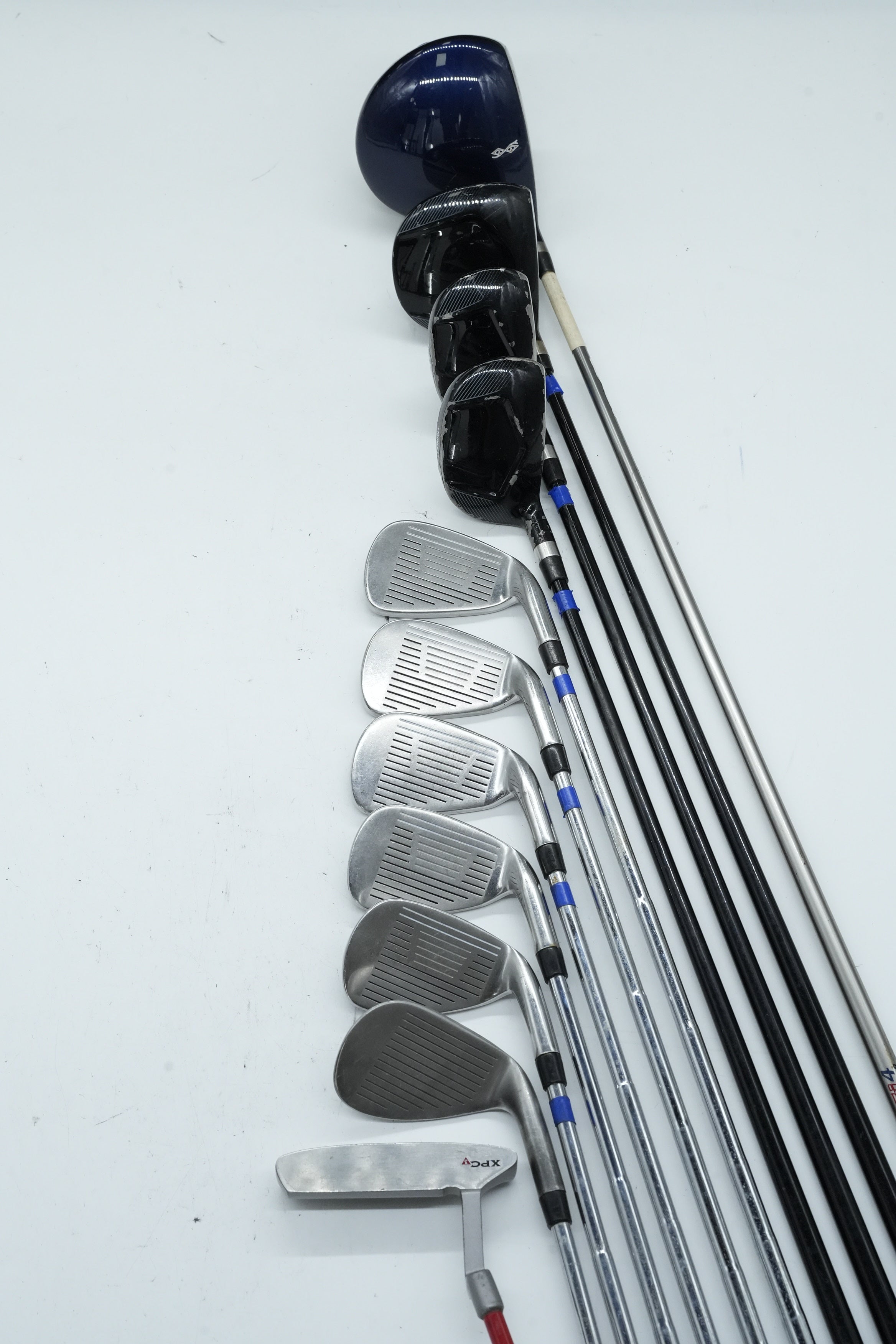 Lefty MaxFli Black Max (No 9 Iron) Mixed Full Set R Flex +0.25"