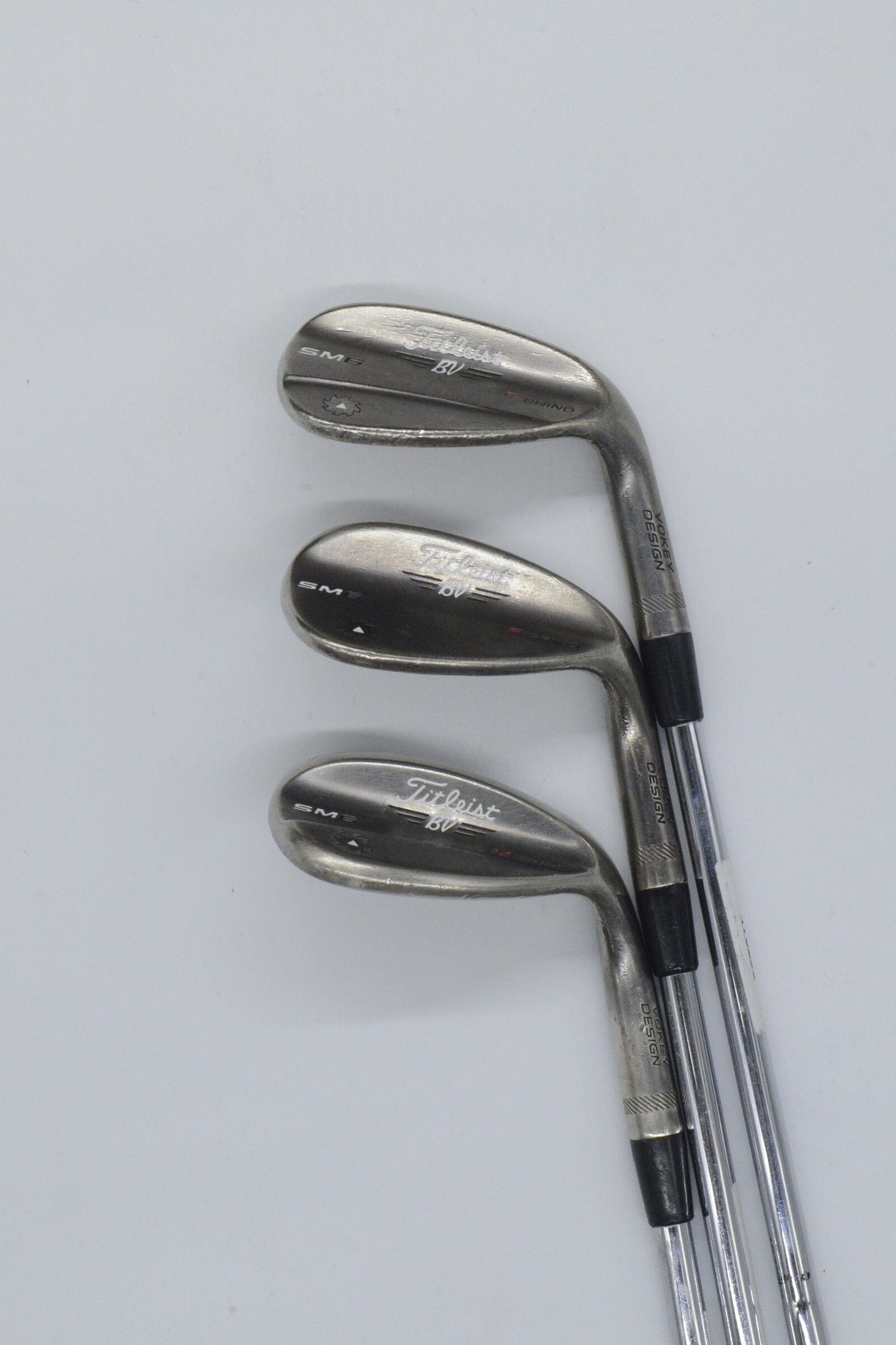 Titleist Vokey SM6 Steel Gray 52, 56, 60 Degree Wedge Set Wedge Flex Golf Clubs GolfRoots 
