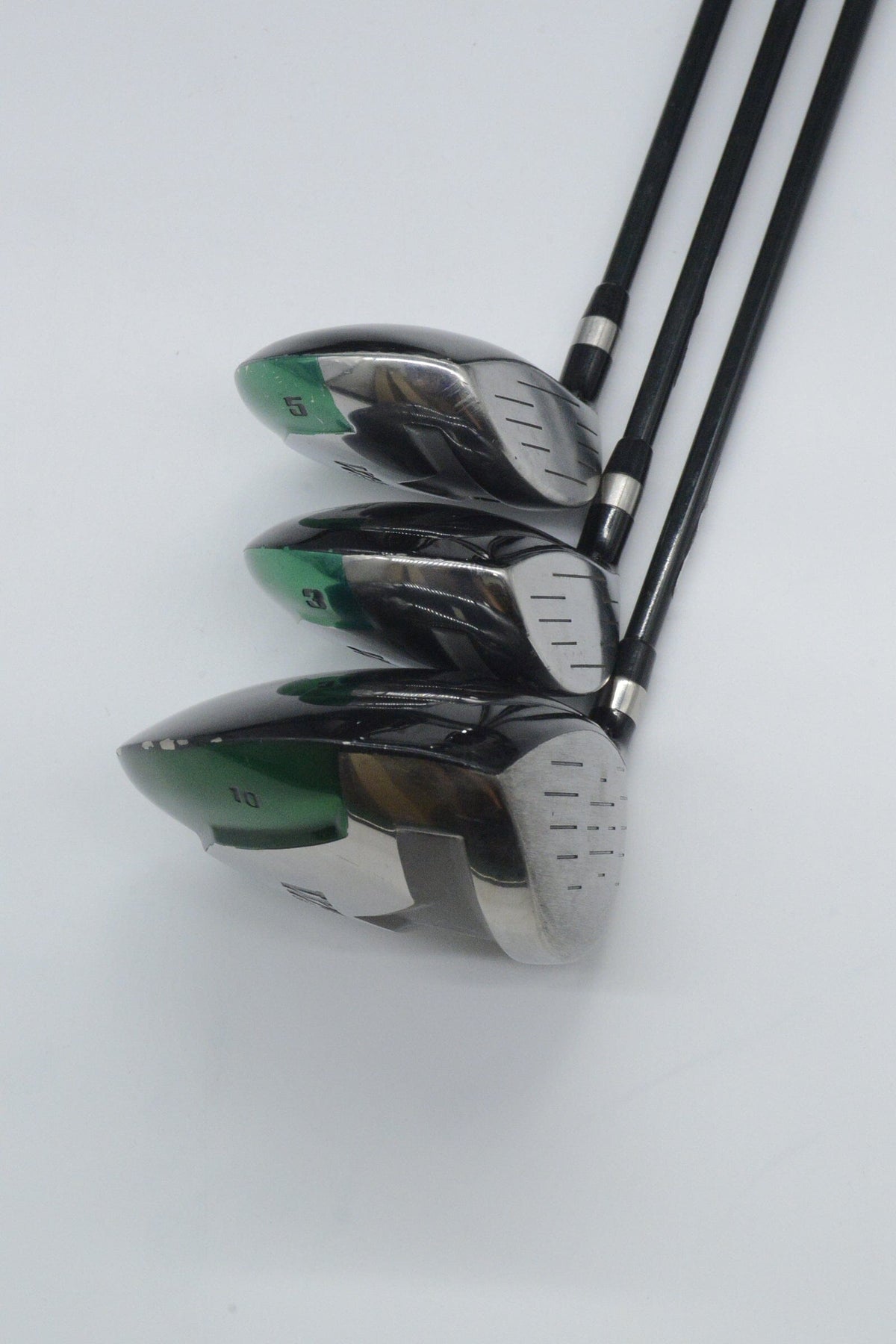 Warrior TE D, 3W, 5W Wood Set SR Flex Golf Clubs GolfRoots 