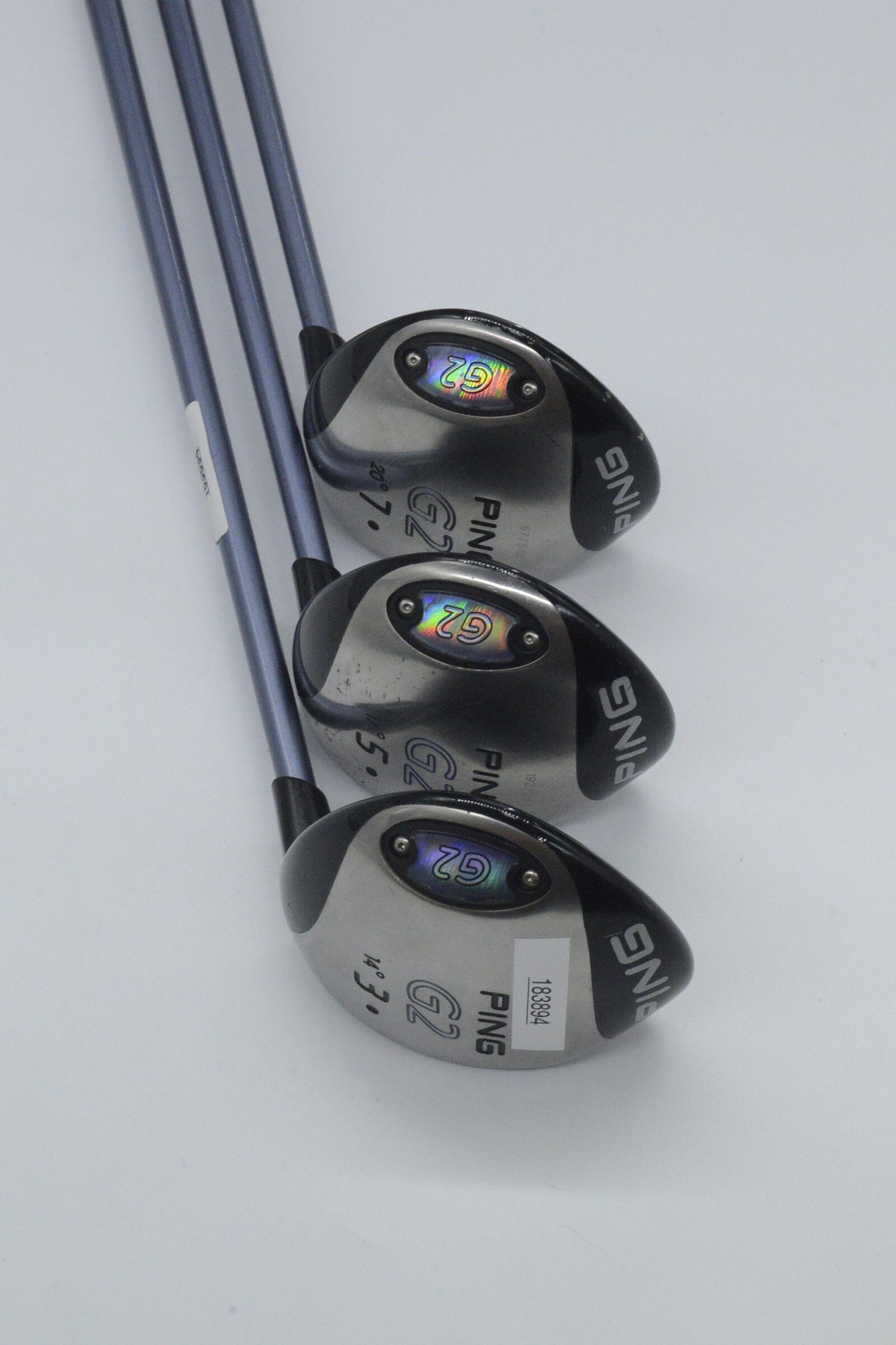 Women's Ping G2 3W, 5W, 7W Wood Set W Flex