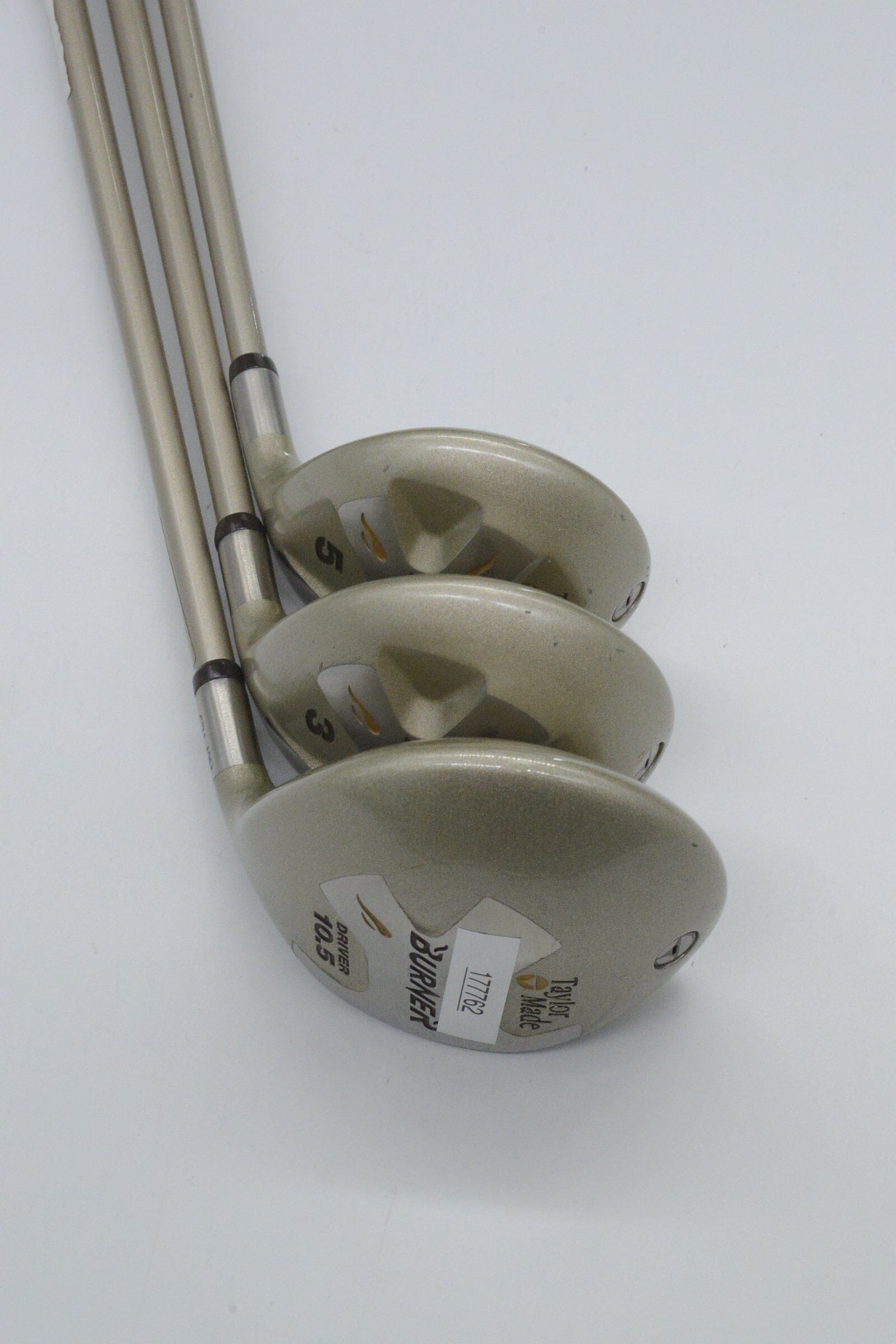 Women's TaylorMade Burner Bubble D, 3W, 5W Wood Set W Flex Golf Clubs GolfRoots 