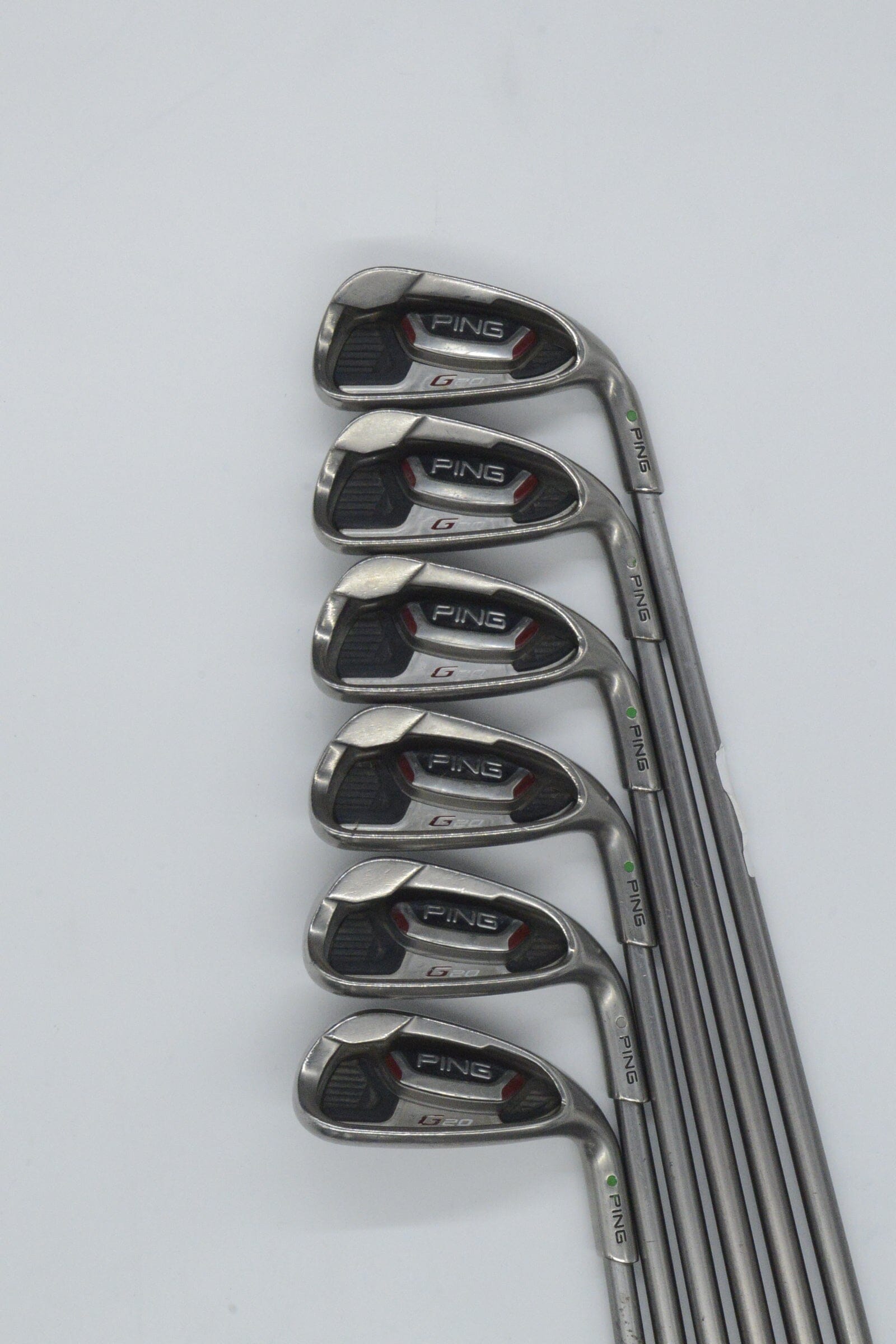 Ping G20 6-UW Iron Set R Flex -0.5" Golf Clubs GolfRoots 