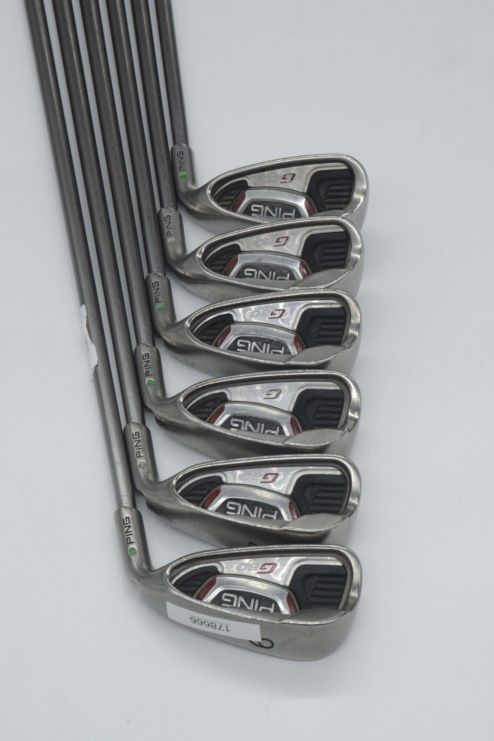 Ping G20 6-UW Iron Set R Flex -0.5"