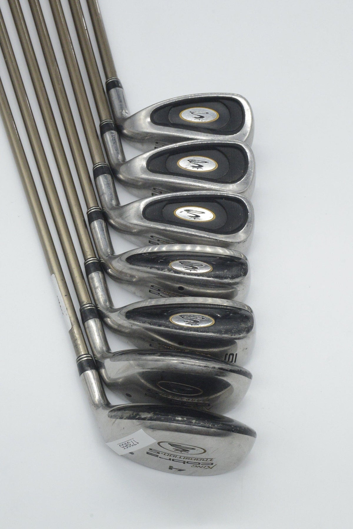 Cobra Transition-S 4-PW Iron Set SR Flex Std Length Golf Clubs GolfRoots 