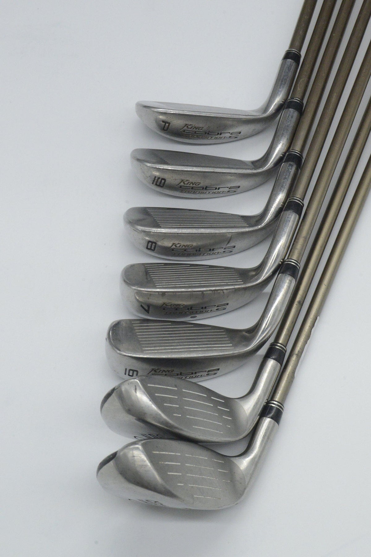 Cobra Transition-S 4-PW Iron Set SR Flex Std Length Golf Clubs GolfRoots 