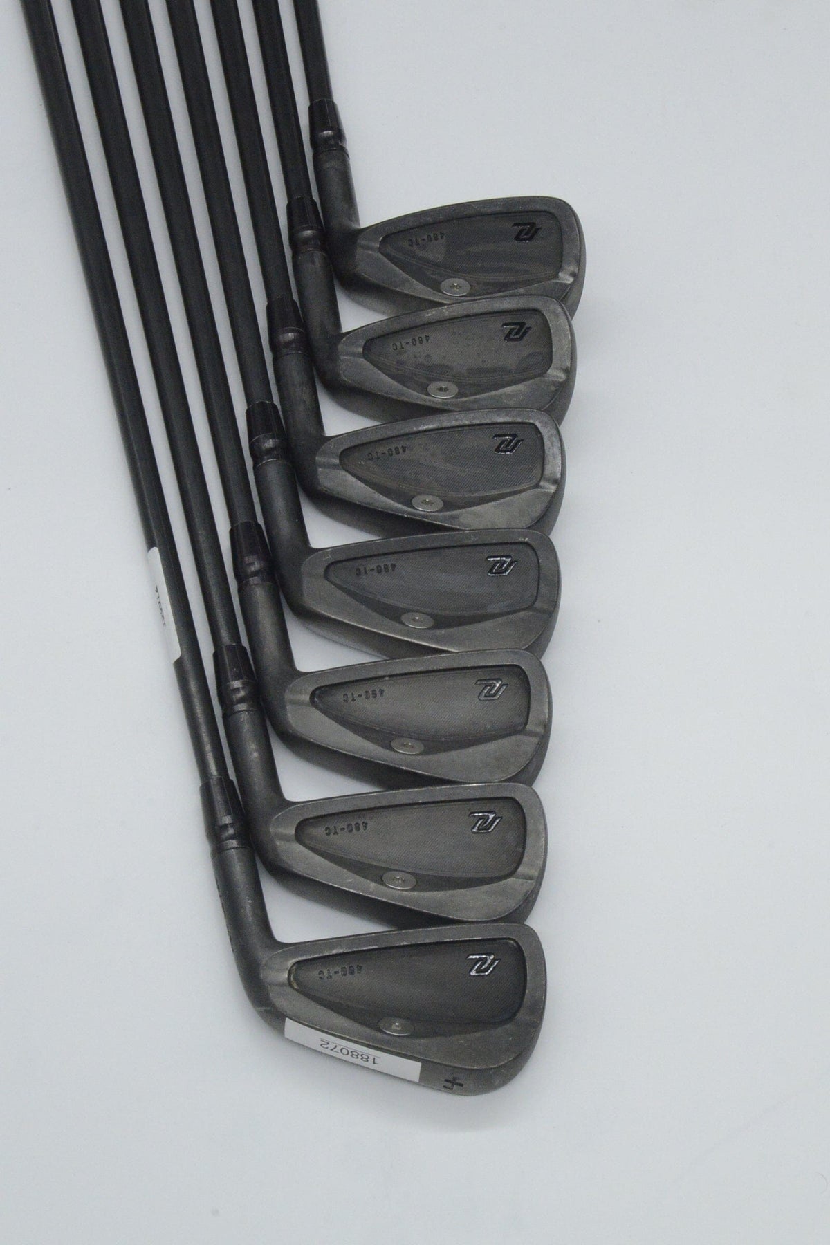 New Level 480-TC Forged Black 4-PW Iron Set S Flex Std Length Golf Clubs GolfRoots 