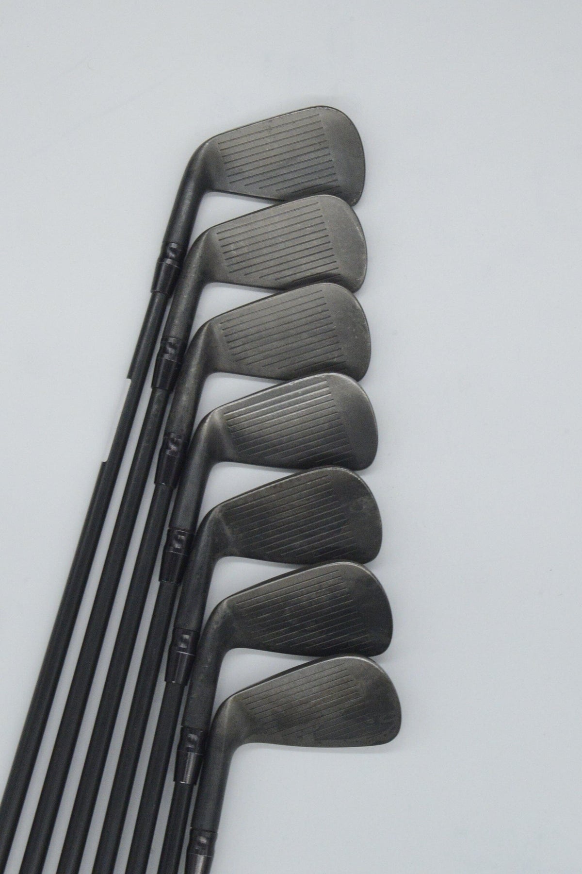 New Level 480-TC Forged Black 4-PW Iron Set S Flex Std Length Golf Clubs GolfRoots 