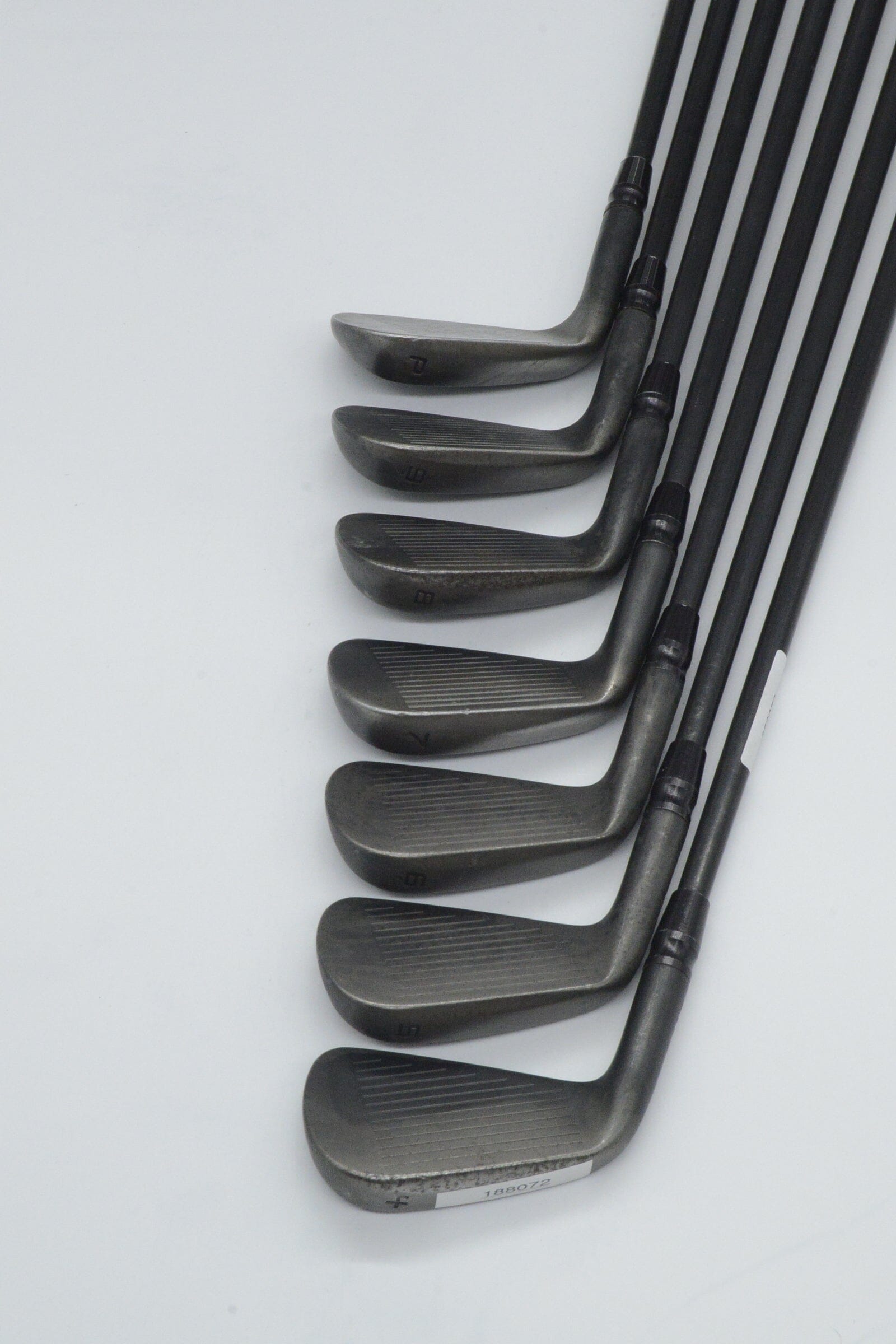 New Level 480-TC Forged Black 4-PW Iron Set S Flex Std Length Golf Clubs GolfRoots 