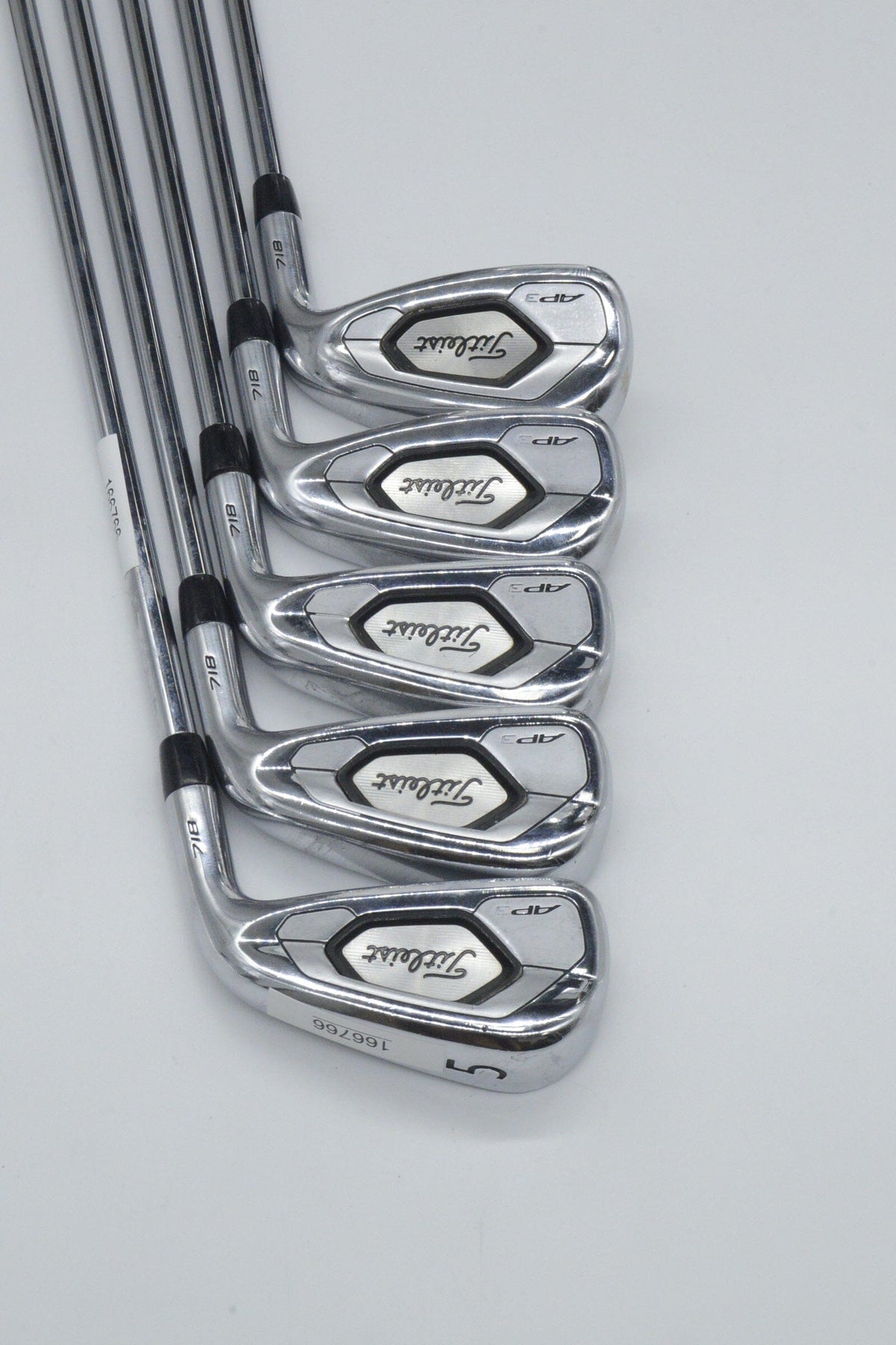 Titleist 718 AP3 5-8, PW Iron Set R Flex +0.25" Golf Clubs GolfRoots 