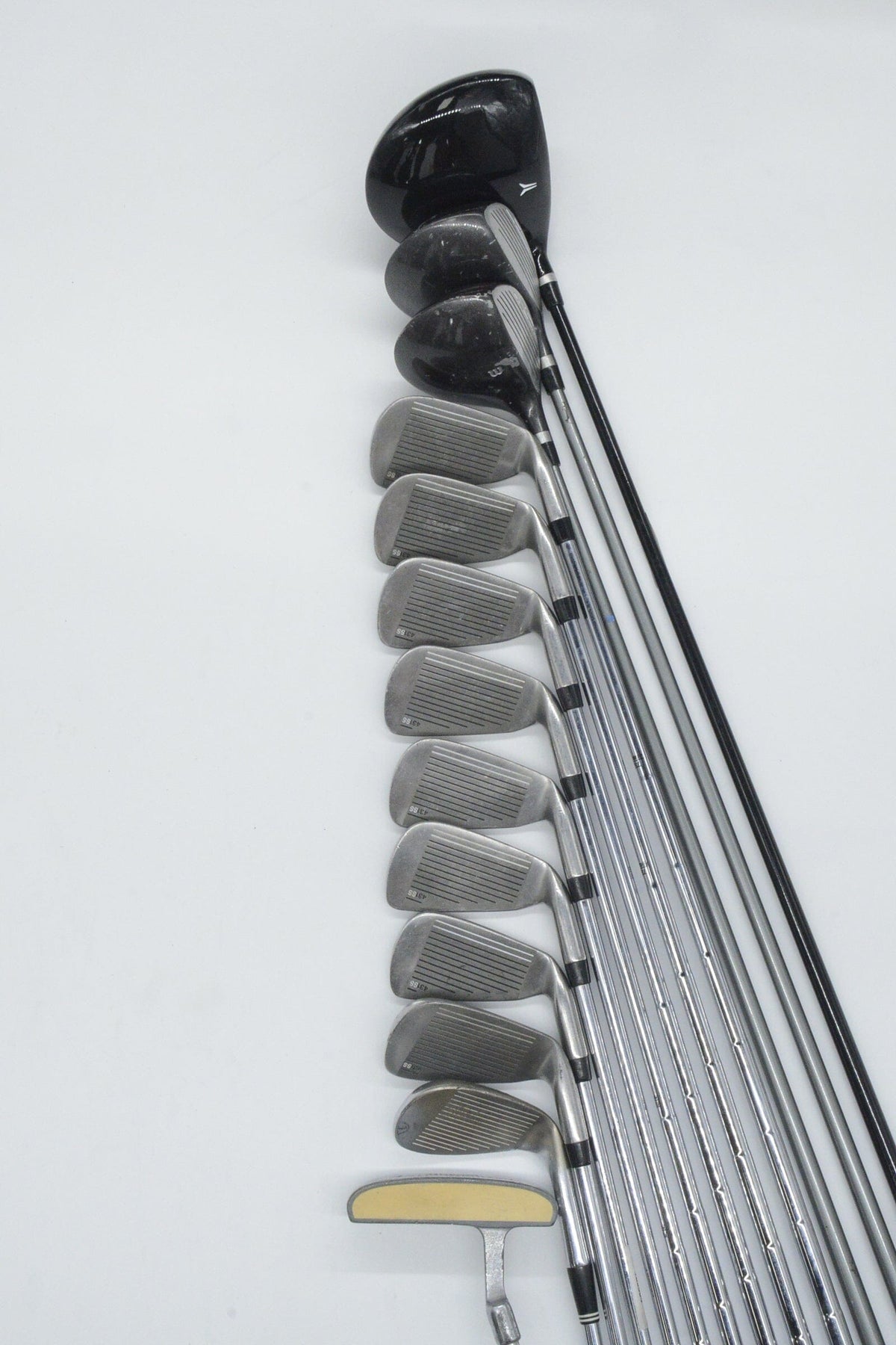 Lefty Wilson MBT-45 Mixed Full Set S Flex -0.25" Golf Clubs GolfRoots 