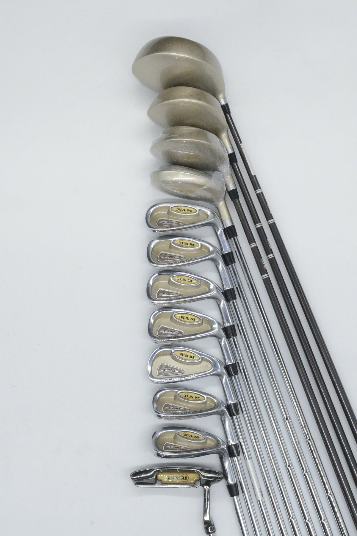 RAM G force Mixed Full Set S Flex -0.5" Golf Clubs GolfRoots 