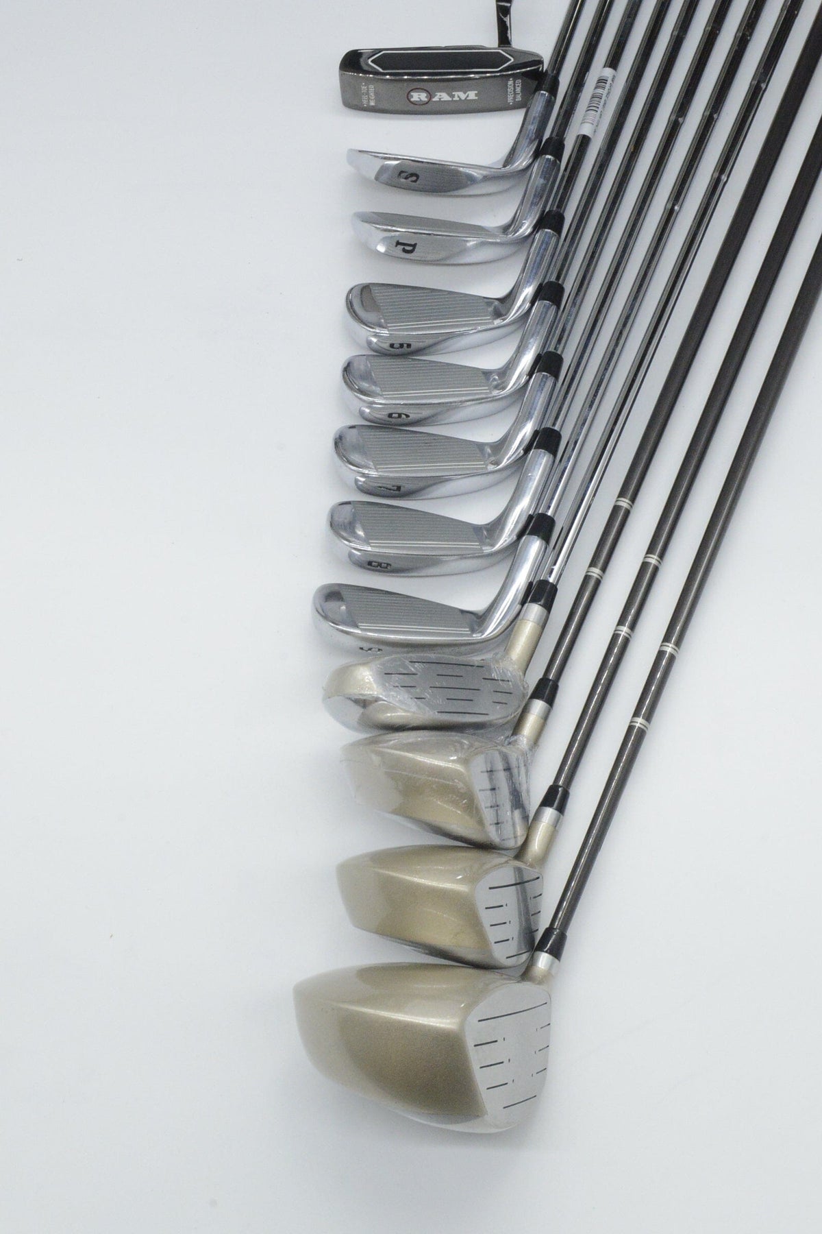 RAM G force Mixed Full Set S Flex -0.5" Golf Clubs GolfRoots 