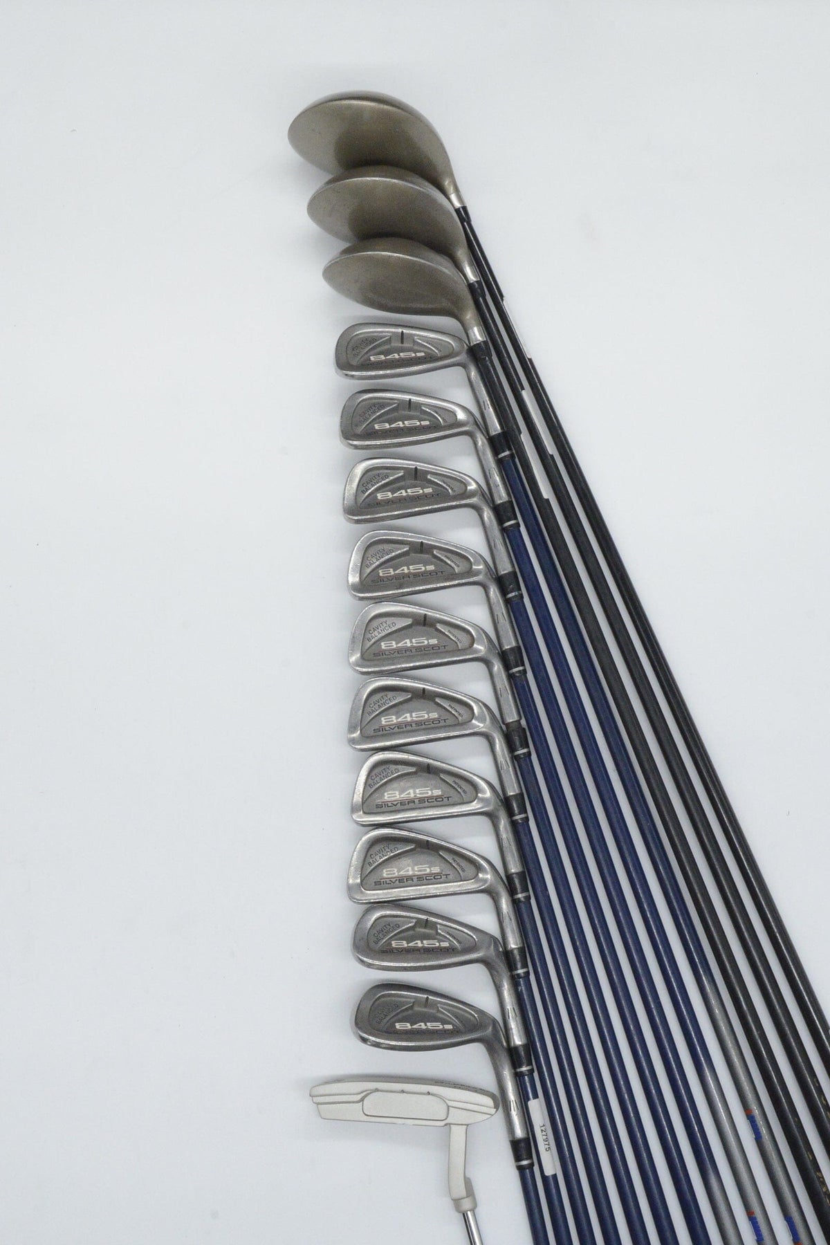 Tommy Armour 845S Silver Scot Mixed Full Set S Flex -0.25" Golf Clubs GolfRoots 