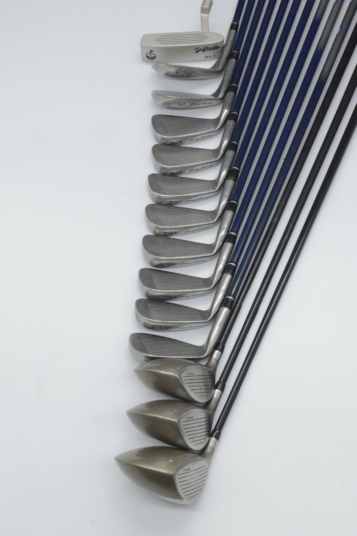 Tommy Armour 845S Silver Scot Mixed Full Set S Flex -0.25" Golf Clubs GolfRoots 