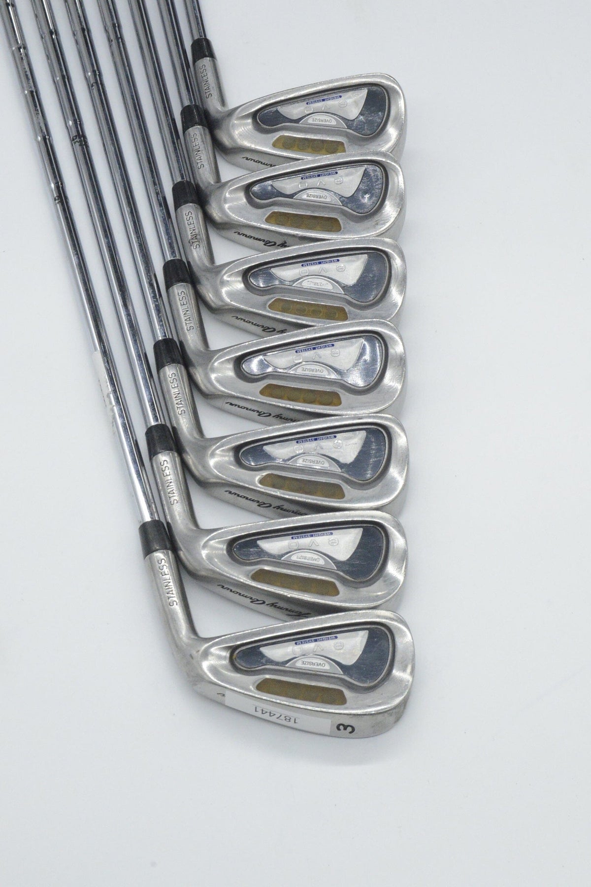 Tommy Armour Evo Oversize 3-9 Iron Set S Flex +1.5" Golf Clubs GolfRoots 