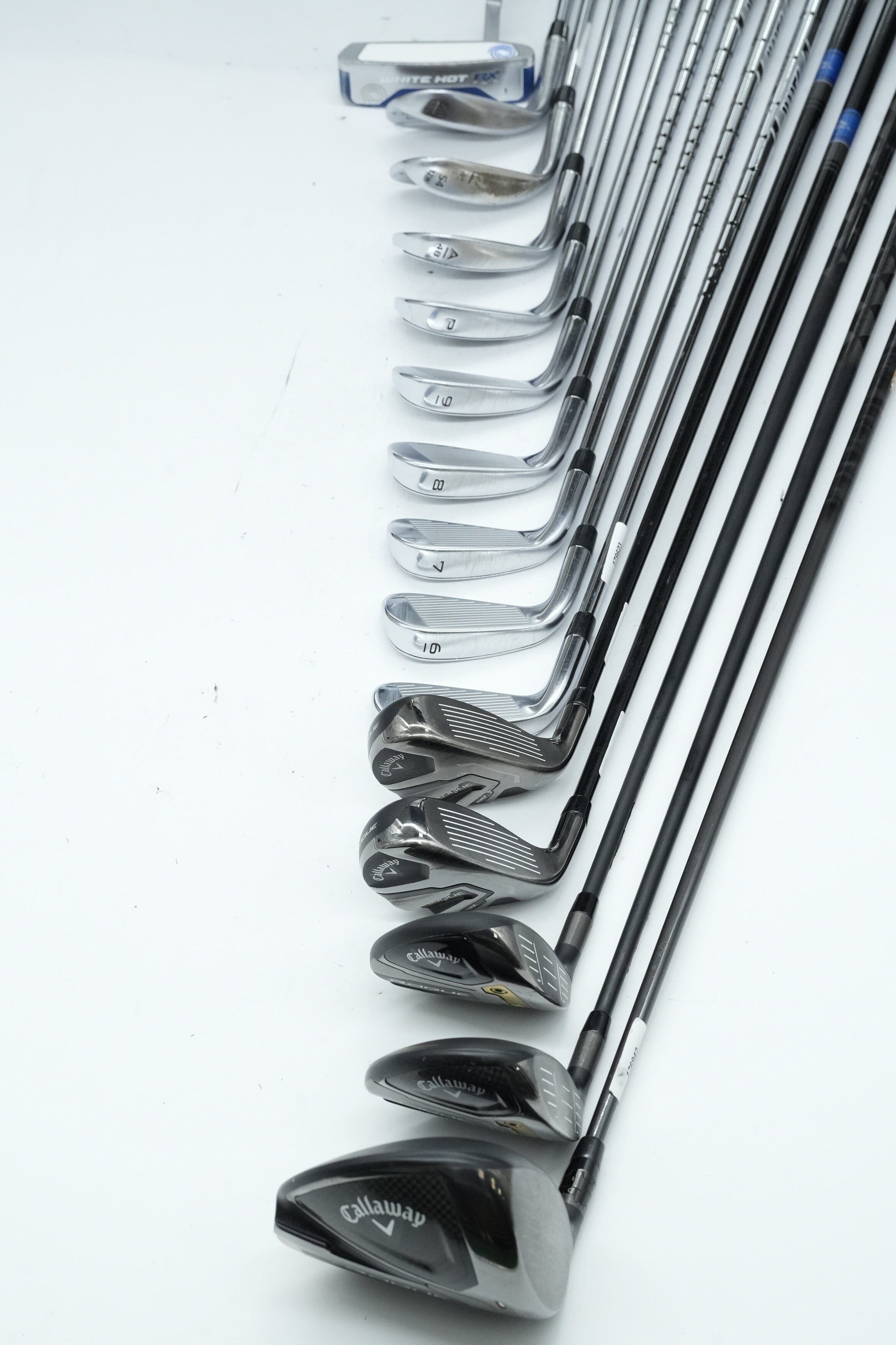 Callaway Rogue ST Pro Mixed Full Set R Flex -0.25" Golf Clubs GolfRoots 