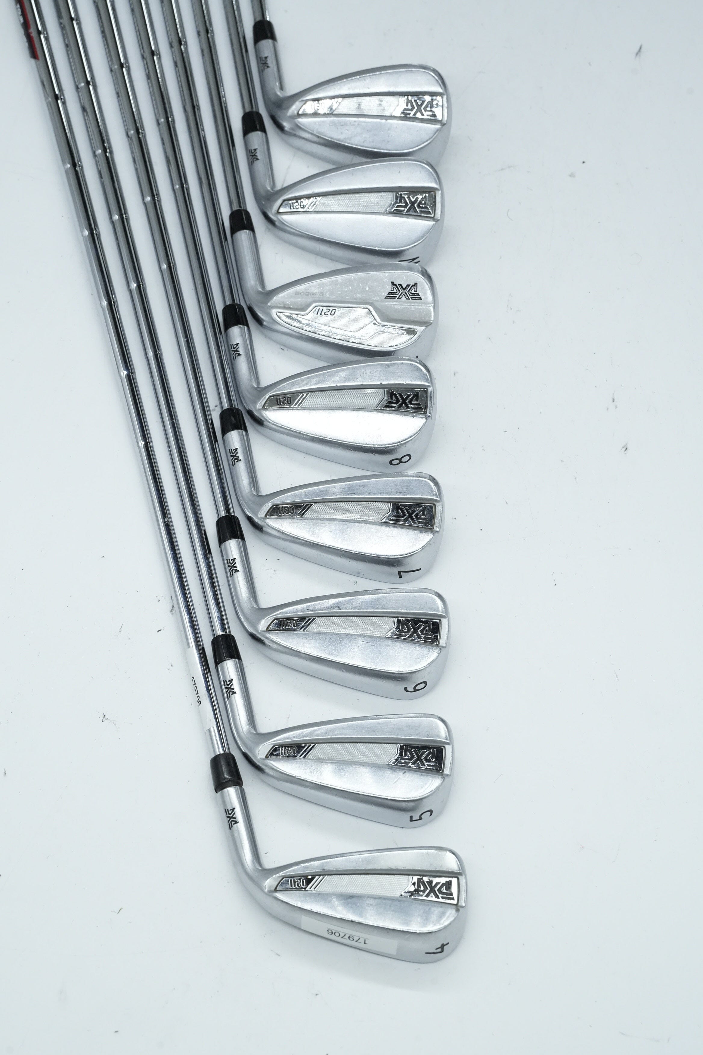 PXG 0211 DC 4-GW Iron Set X Flex -0.5" Golf Clubs GolfRoots 