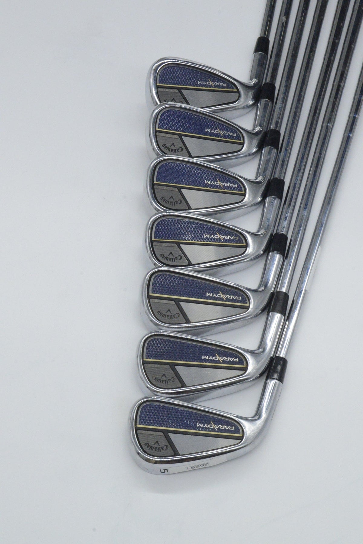 Lefty Callaway Paradym 5-AW Iron Set R Flex Std Length Golf Clubs GolfRoots 