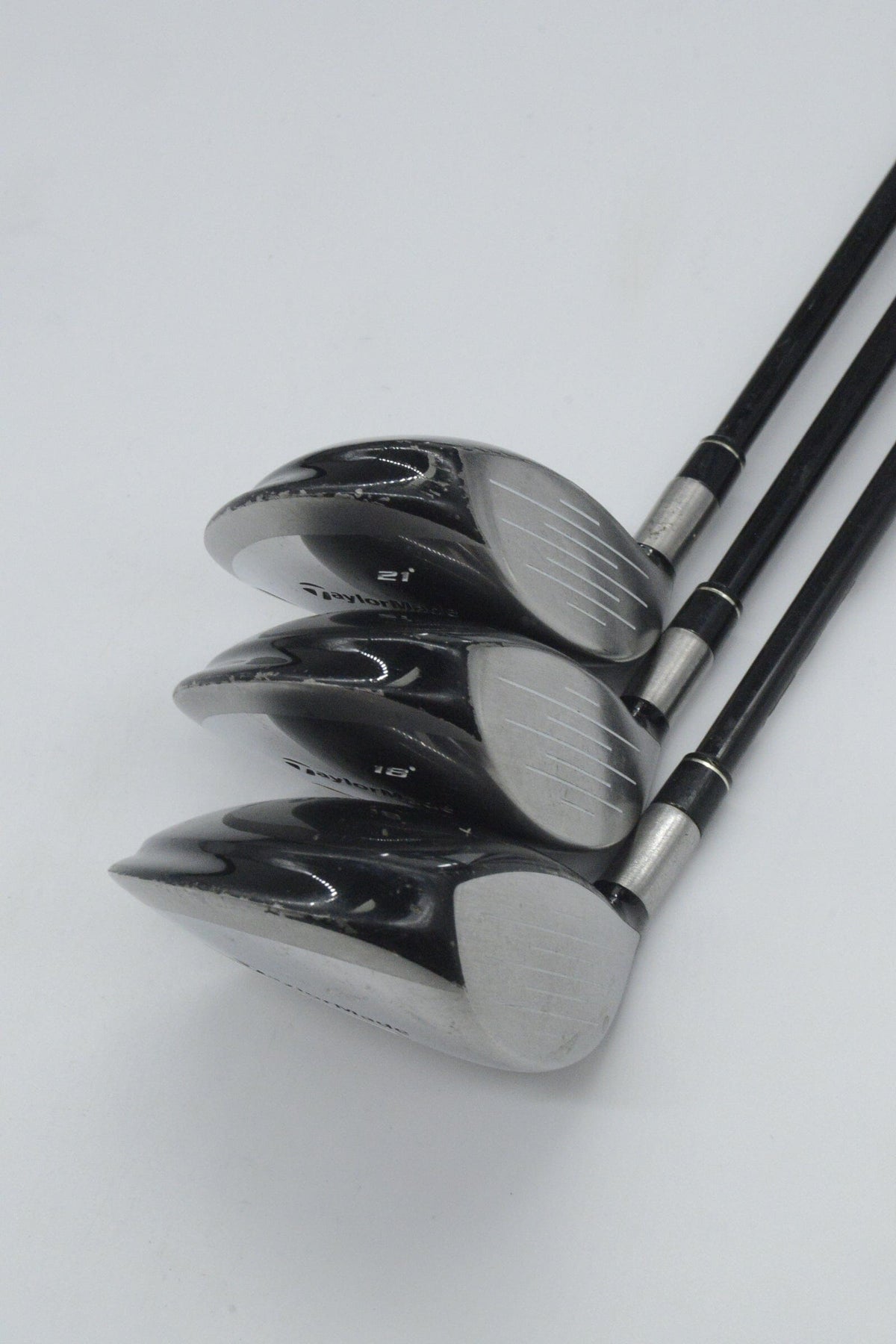 TaylorMade Burner 2008 3W, 5W, 7W Wood Set SR Flex Golf Clubs GolfRoots 