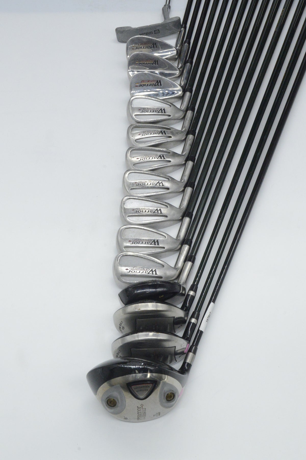 Lefty Warrior TCP Mixed Full Set S Flex +0.25"