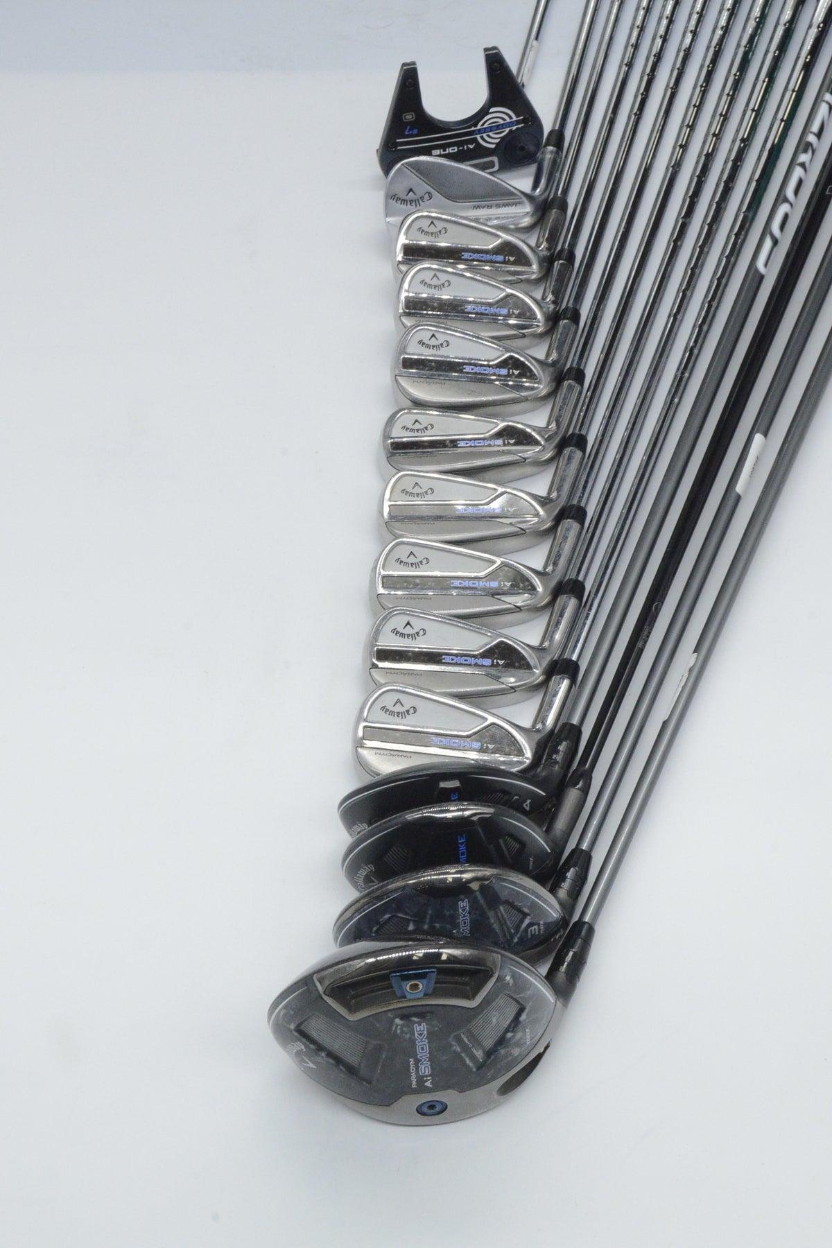 Lefty Callaway Paradym Ai Smoke Mixed Full Set R Flex +0.25"