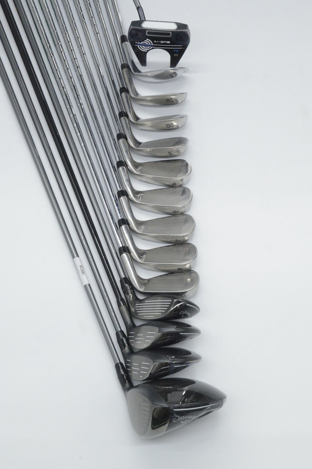 Lefty Callaway Paradym Ai Smoke Mixed Full Set R Flex +0.25"