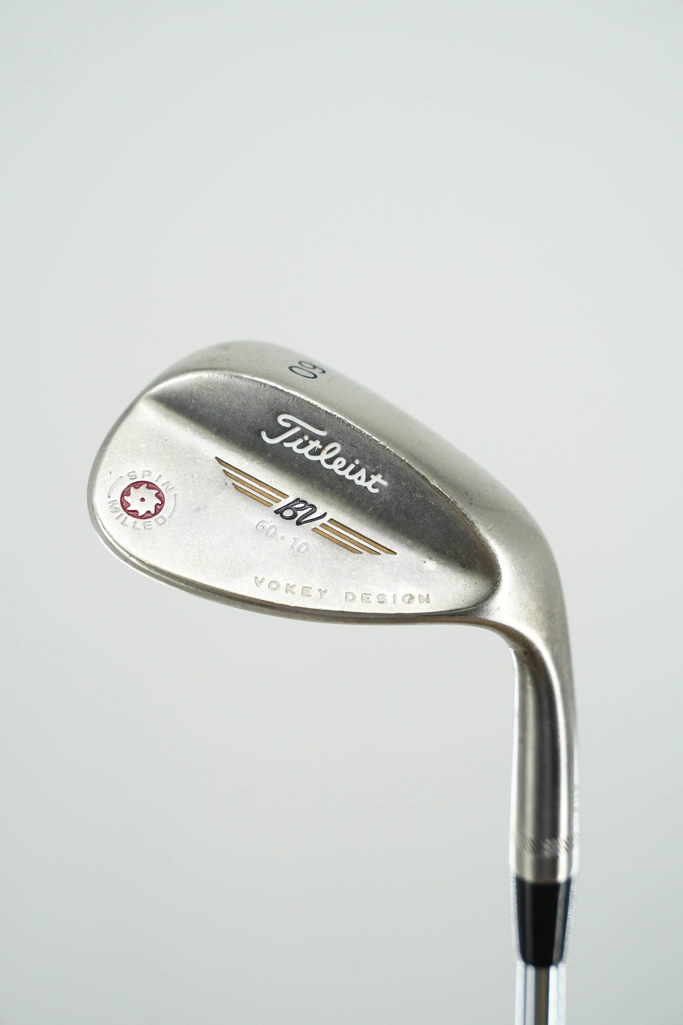 Titleist Vokey Spin Milled Black Nickel 60 Degree Wedge R Flex 35.5"