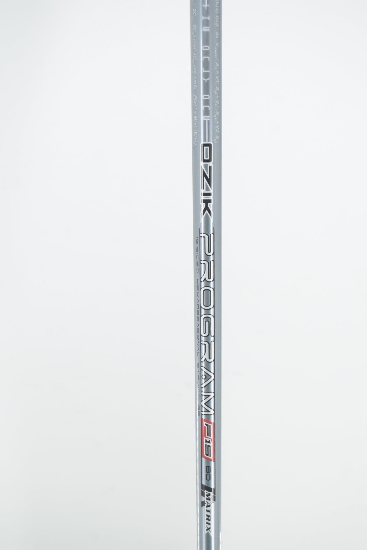 NEW Matrix Ozik Program F15 No Tip Iron Set Shafts R Flex Uncut