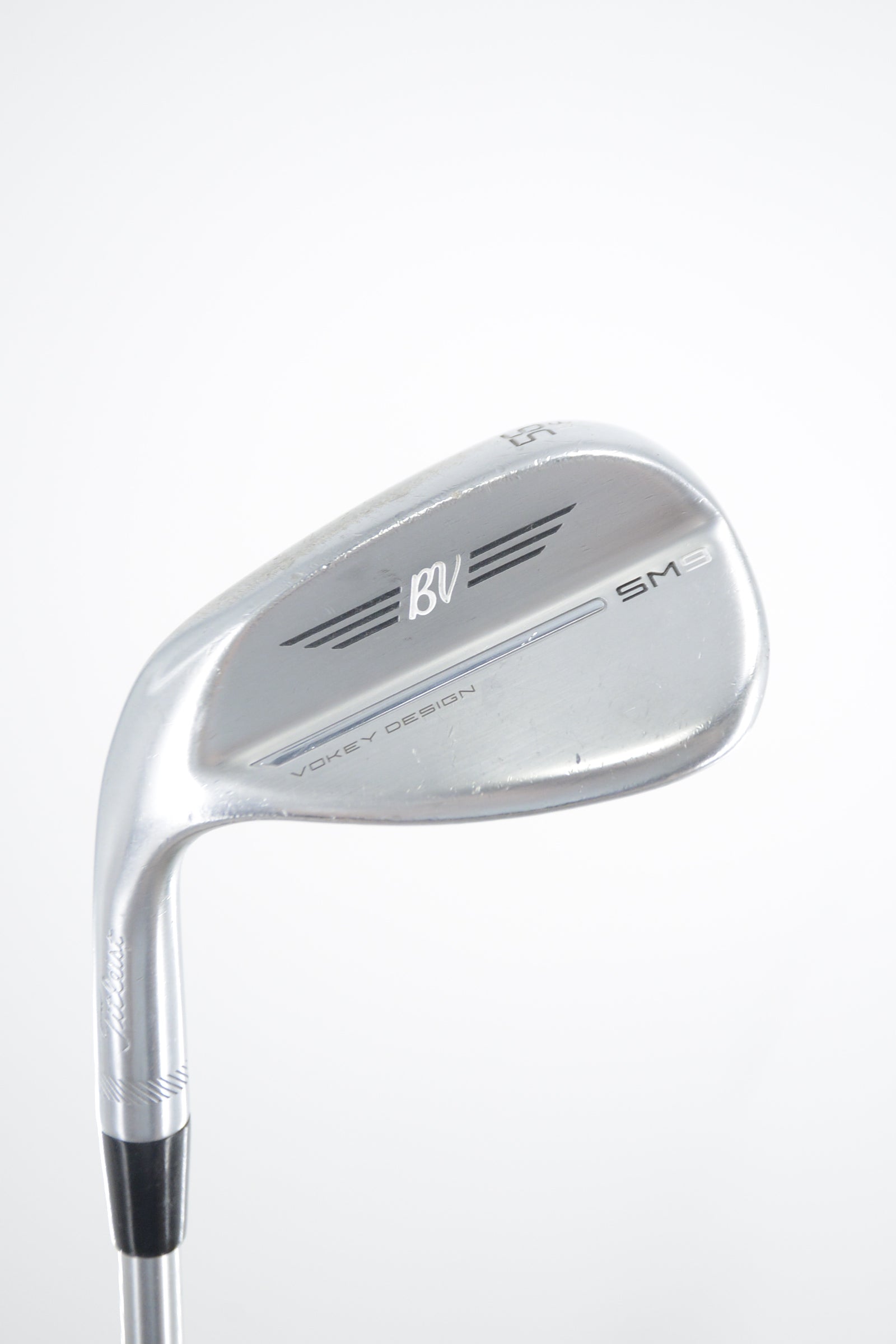 Lefty Titleist Vokey SM9 Tour Chrome 56 Degree Wedge SR Flex 35"
