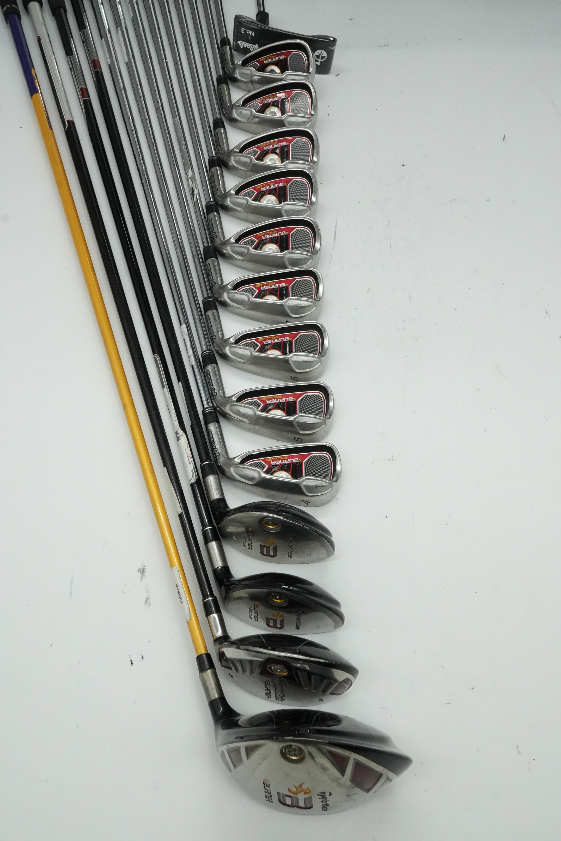TaylorMade Burner Plus Mixed Full Set R Flex +0.5"