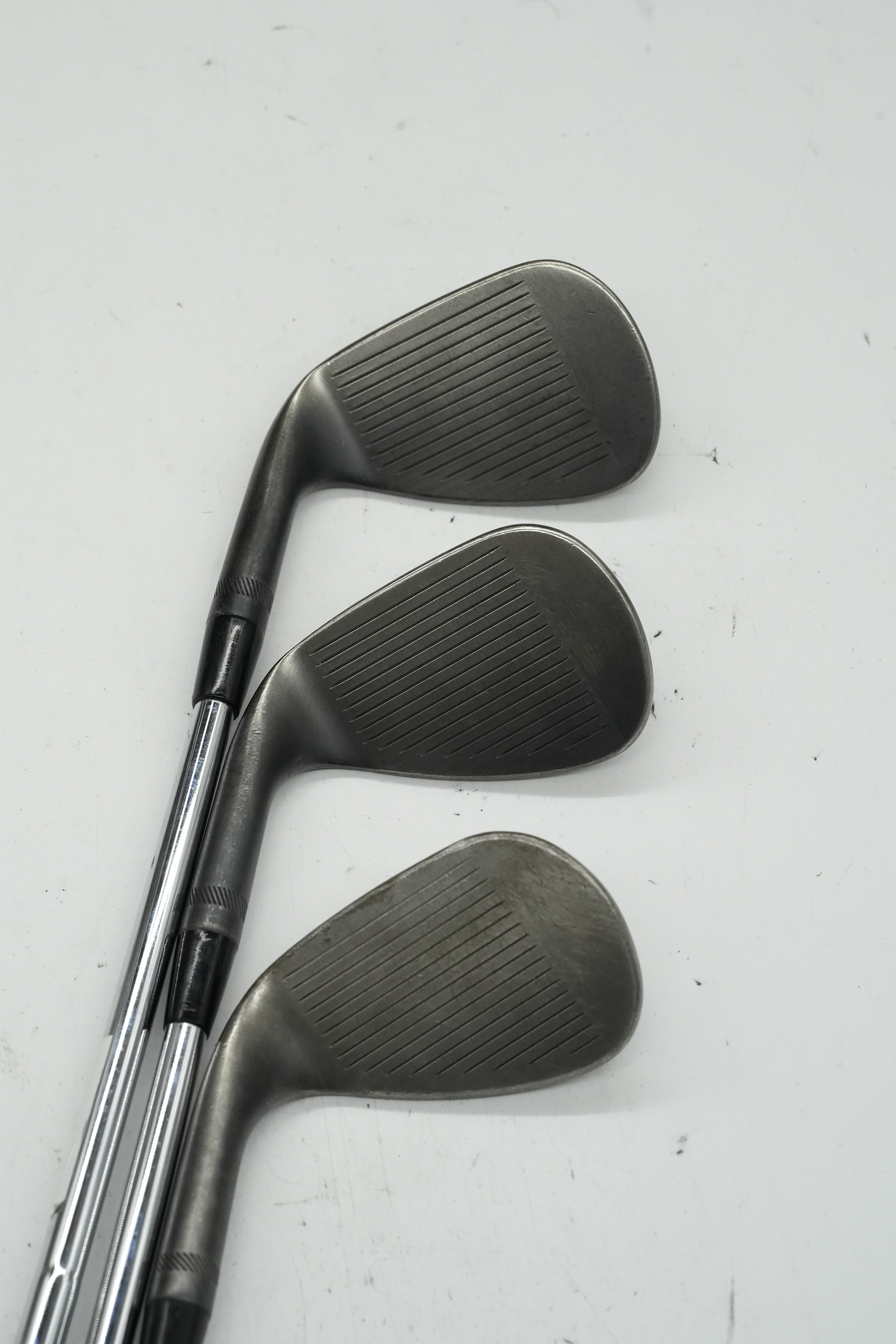 Titleist Vokey SM9 Jet Black 50, 54, 58 Degree Wedge Set Wedge Flex