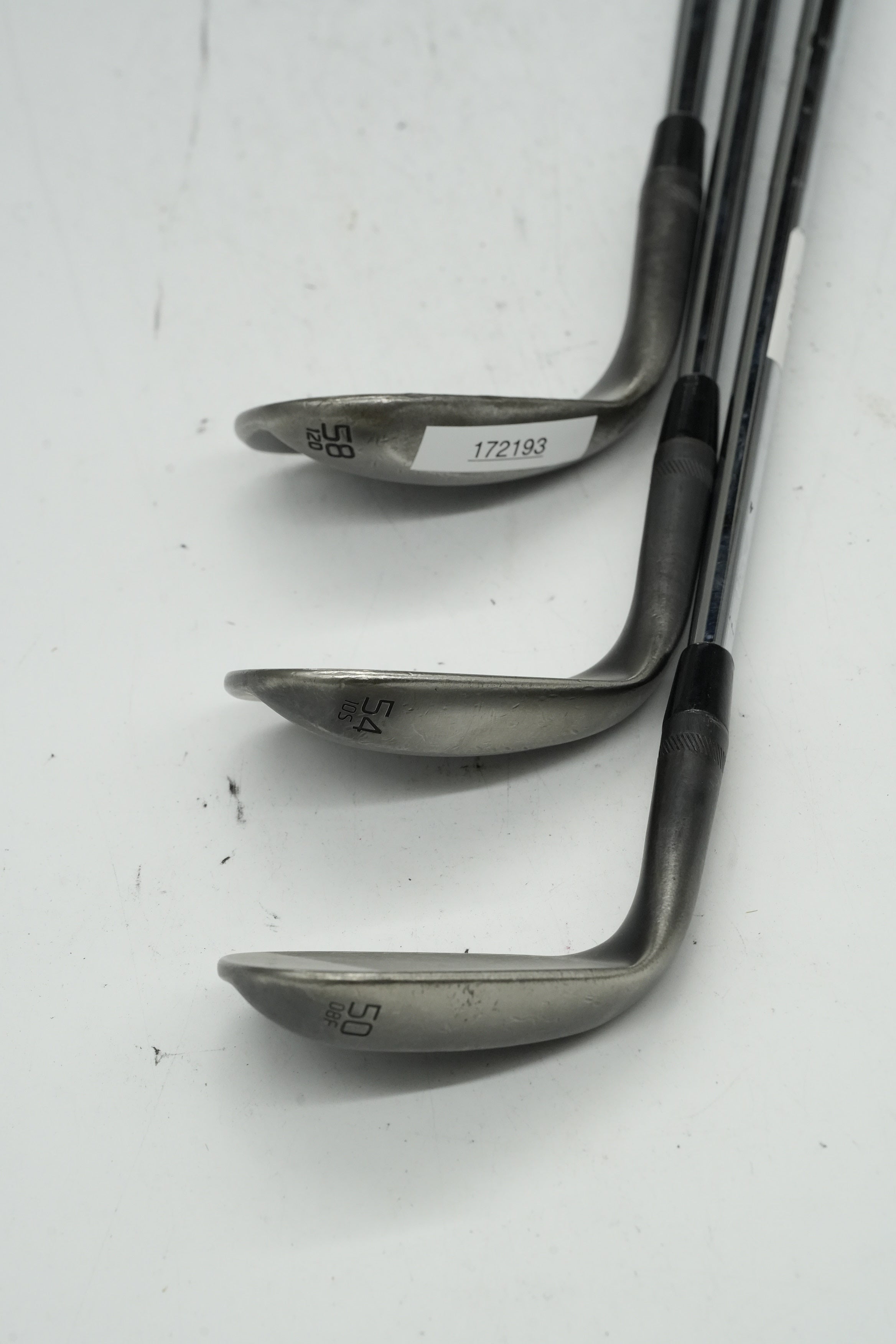 Titleist Vokey SM9 Jet Black 50, 54, 58 Degree Wedge Set Wedge Flex