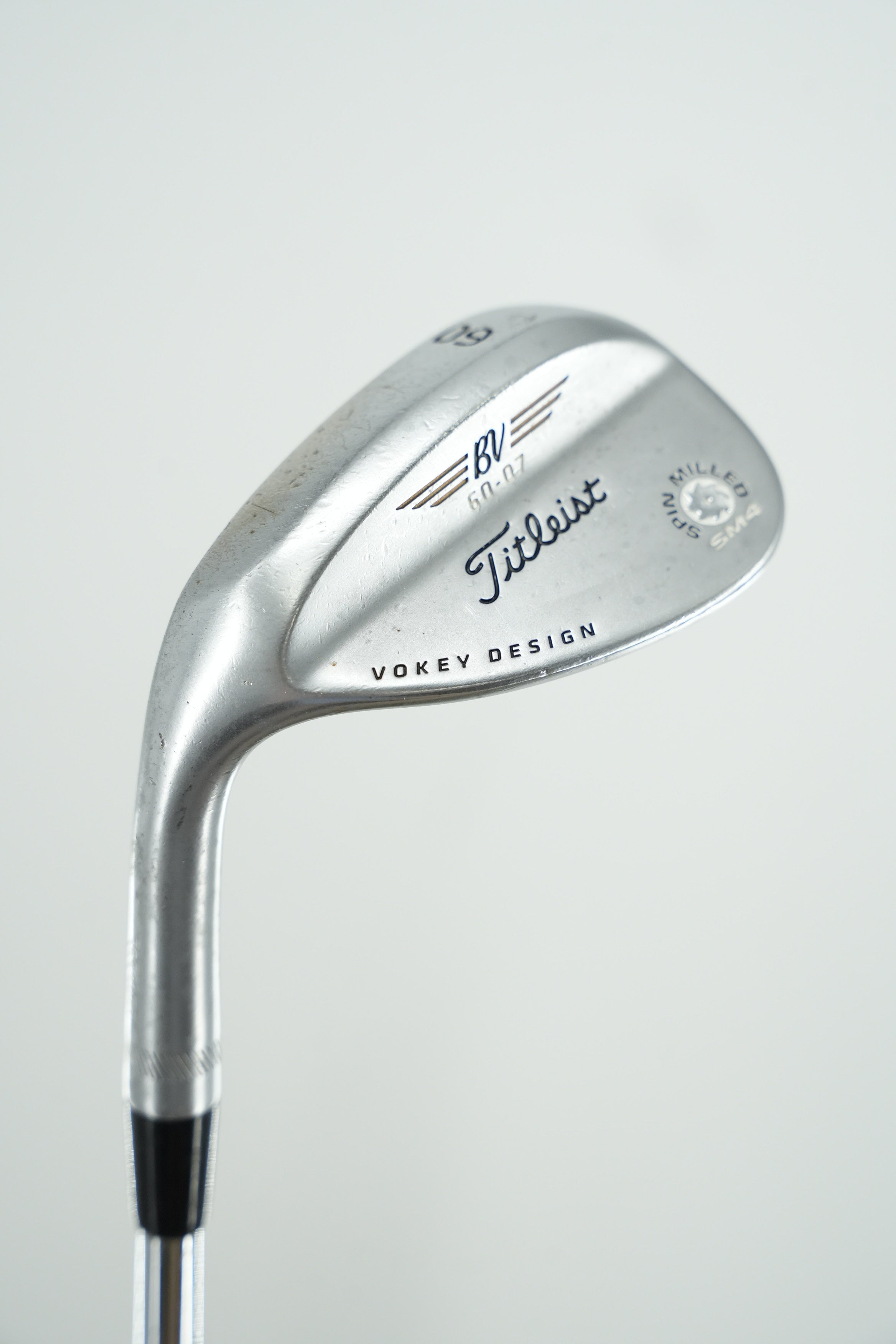 Lefty Titleist Vokey SM4 Tour Chrome 60 Degree Wedge Wedge Flex 34.75"