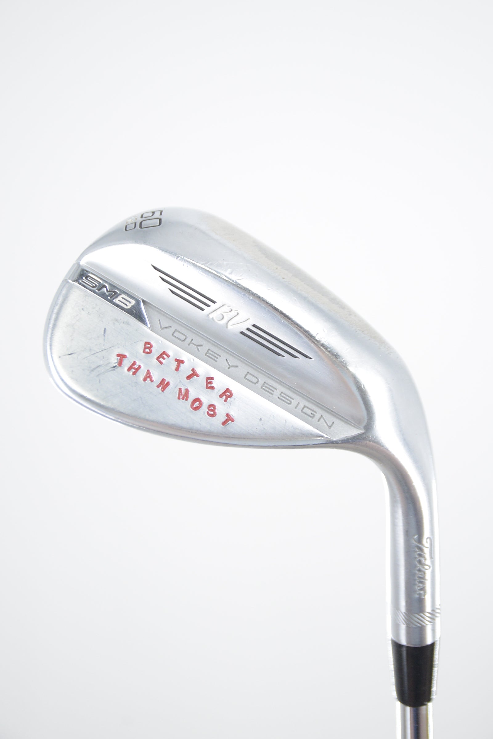 Titleist Vokey SM8 Tour Chrome 60 Degree Wedge S Flex 34.75"