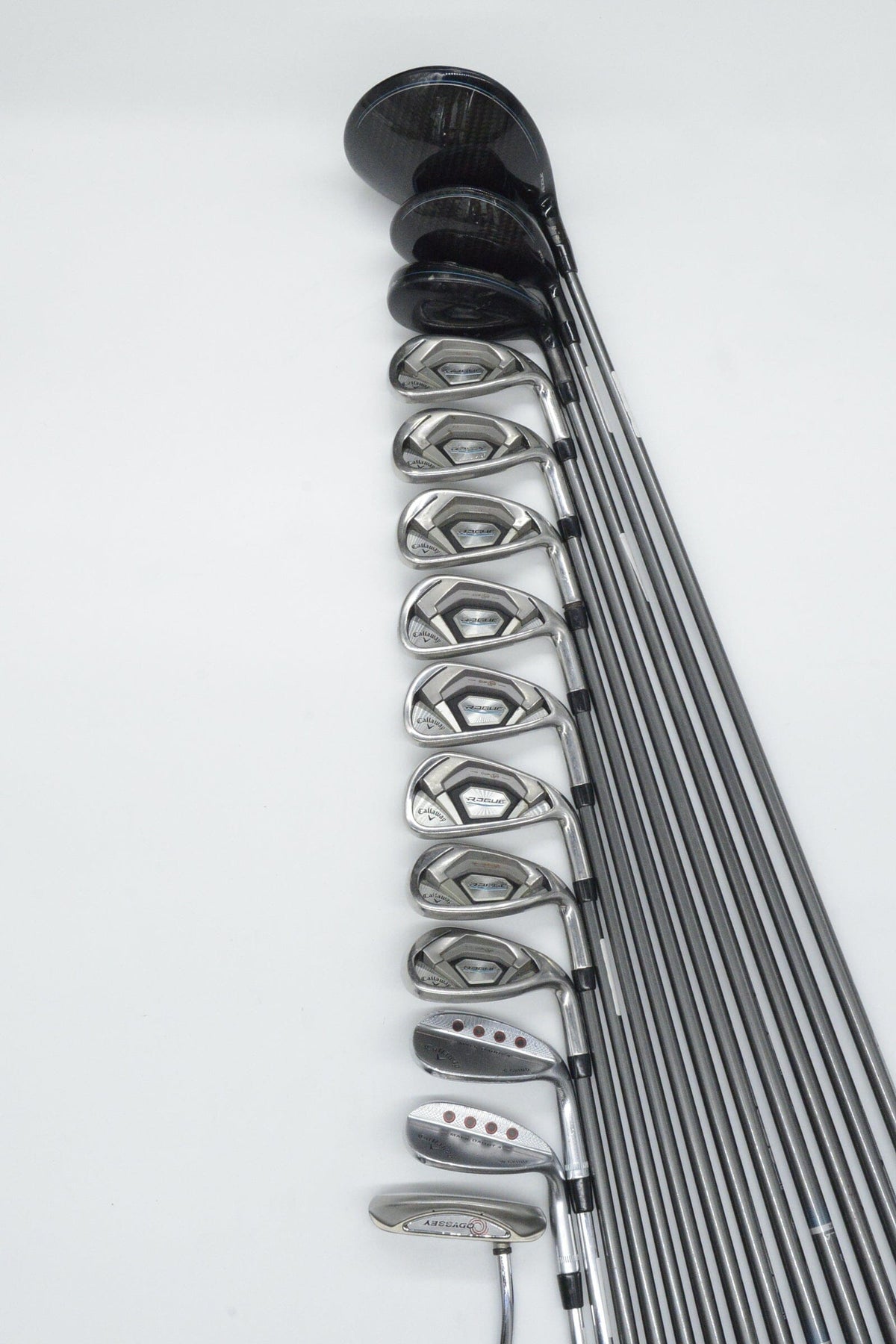 Callaway Rogue Mixed Full Set R Flex -0.5" Golf Clubs GolfRoots 