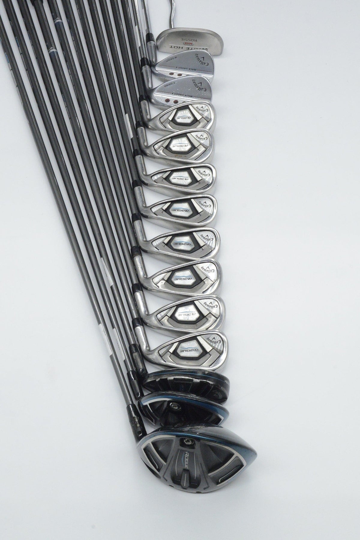 Callaway Rogue Mixed Full Set R Flex -0.5" Golf Clubs GolfRoots 