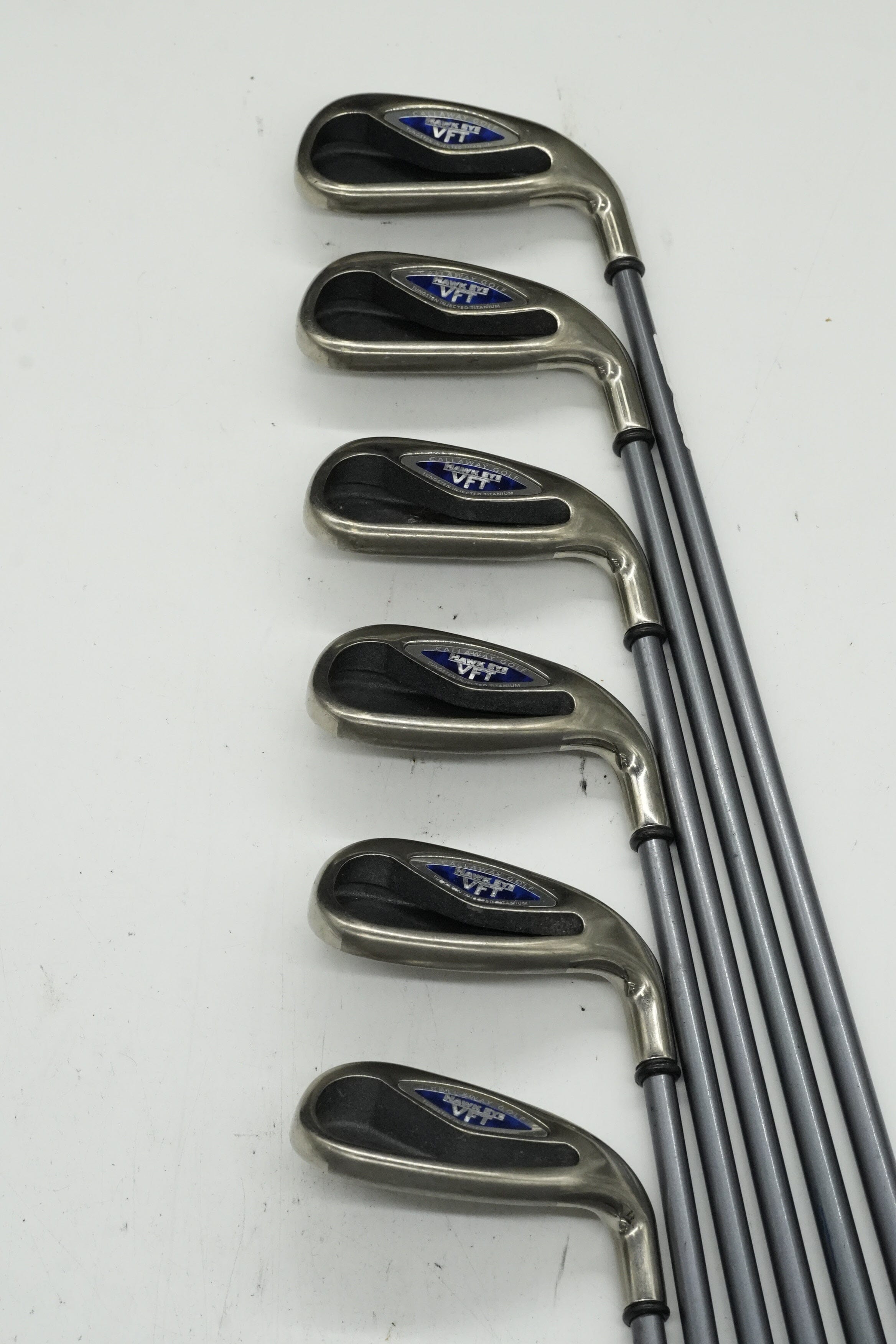 Women's Callaway Hawk Eye Vft 5-PW Iron Set W Flex -0.5" Golf Clubs GolfRoots 