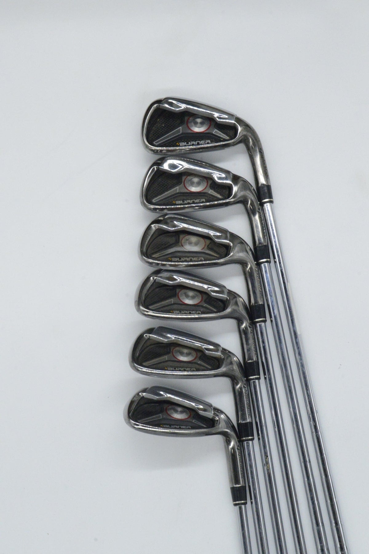 TaylorMade Burner '09 5-6, 8-PW, SW Iron Set S Flex +0.25" Golf Clubs GolfRoots 