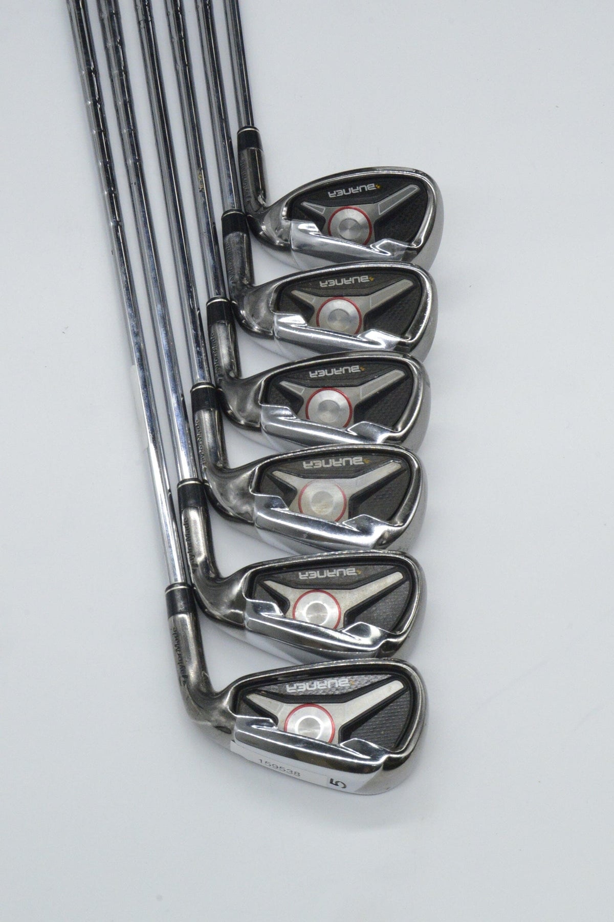 TaylorMade Burner '09 5-6, 8-PW, SW Iron Set S Flex +0.25" Golf Clubs GolfRoots 