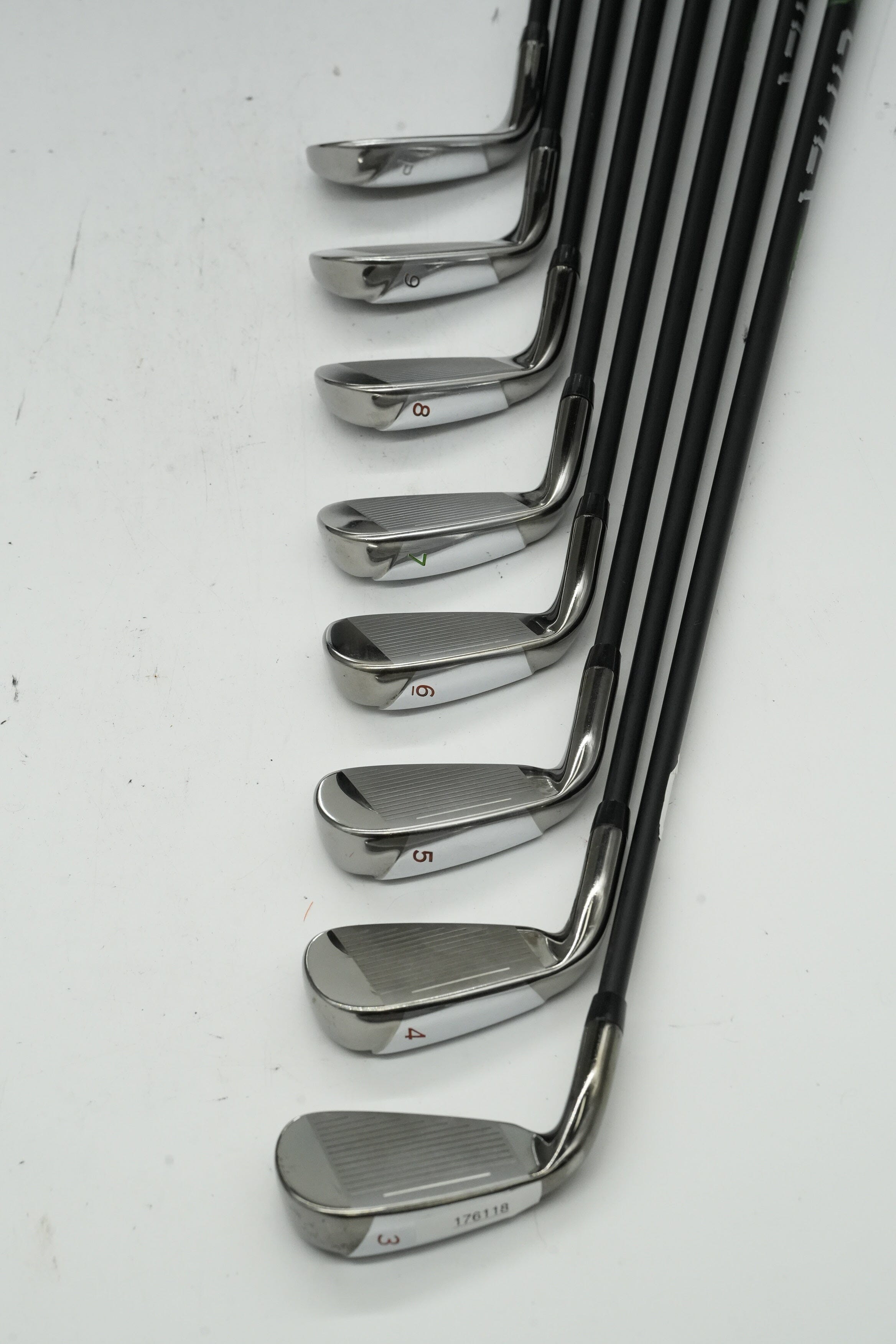 TaylorMade Burner '09 3-PW Iron Set R Flex -0.5" Golf Clubs GolfRoots 