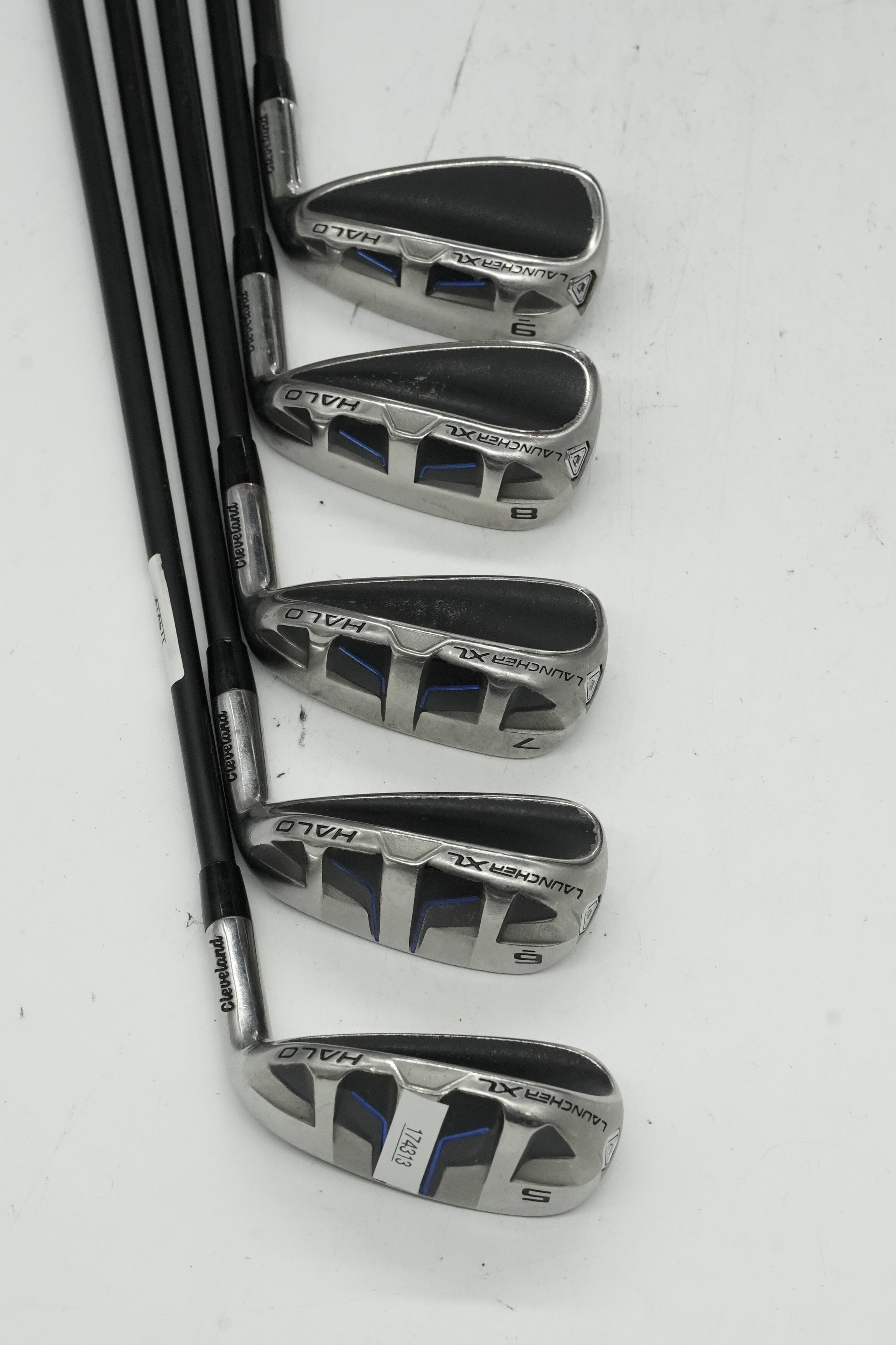 Cleveland Launcher XL Halo 5-9 Iron Set R Flex Std Length Golf Clubs GolfRoots 
