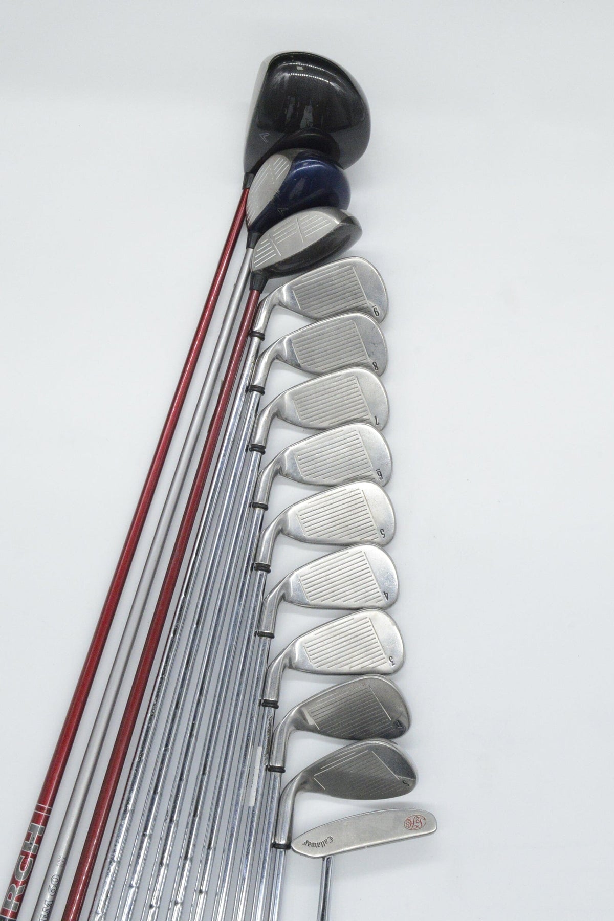 Callaway X-18 Mixed Full Set Uniflex Std Length