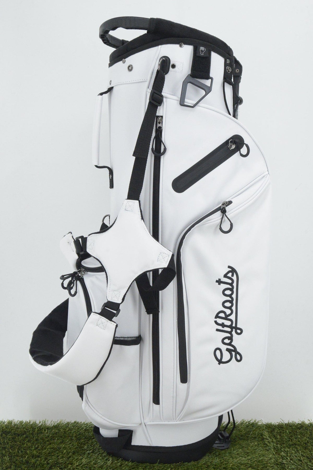 The GolfRoots Ridgeline Bag Golf Clubs GolfRoots White 