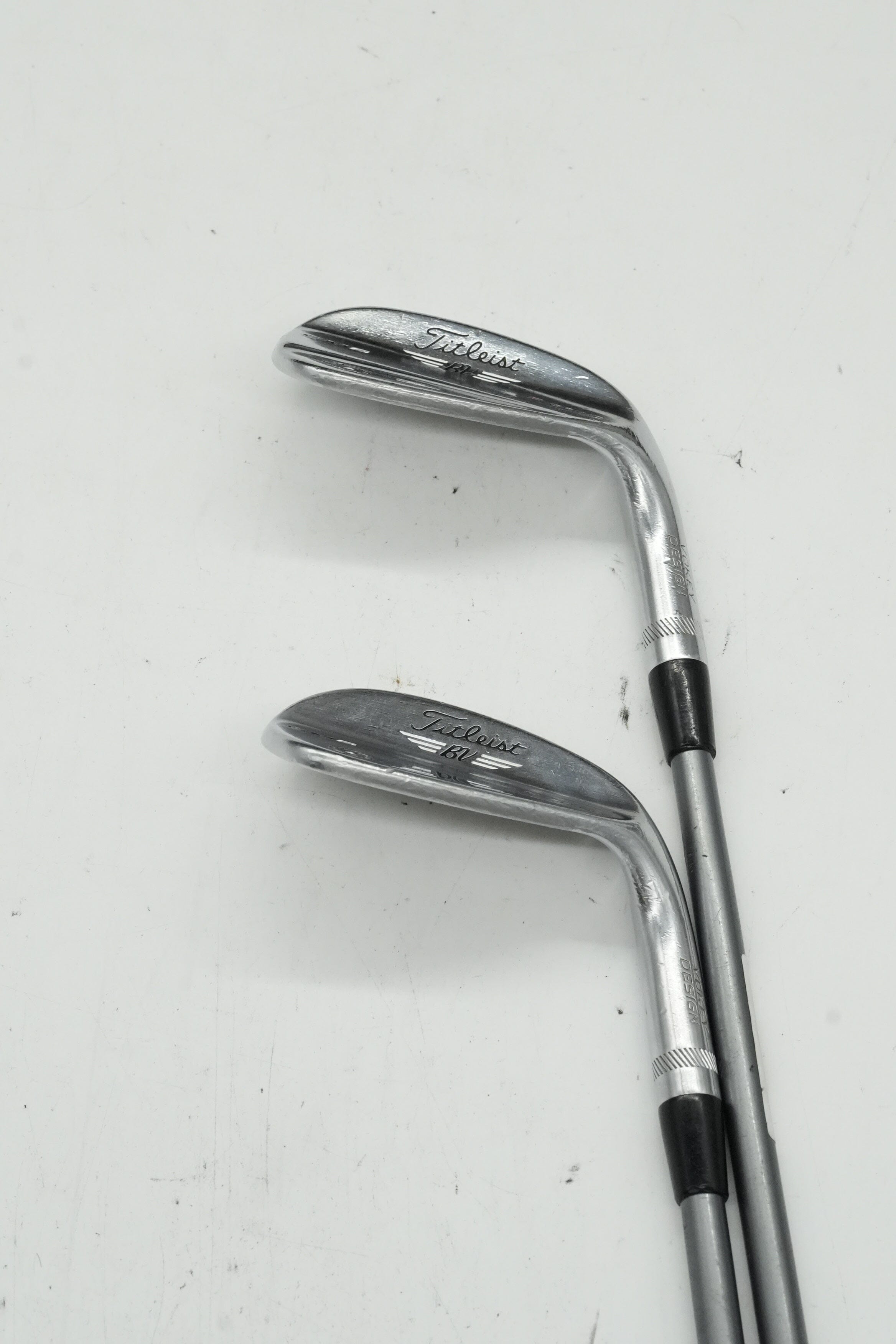 Titleist Vokey SM6 Tour Chrome 52 & 56 Degree Wedge Set SR Flex Golf Clubs GolfRoots 
