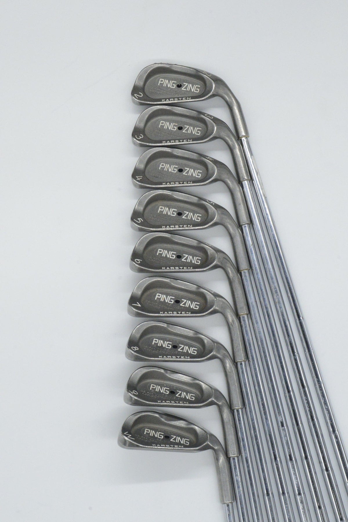 Ping Zing 2-PW Iron Set S Flex +0.25" Golf Clubs GolfRoots 