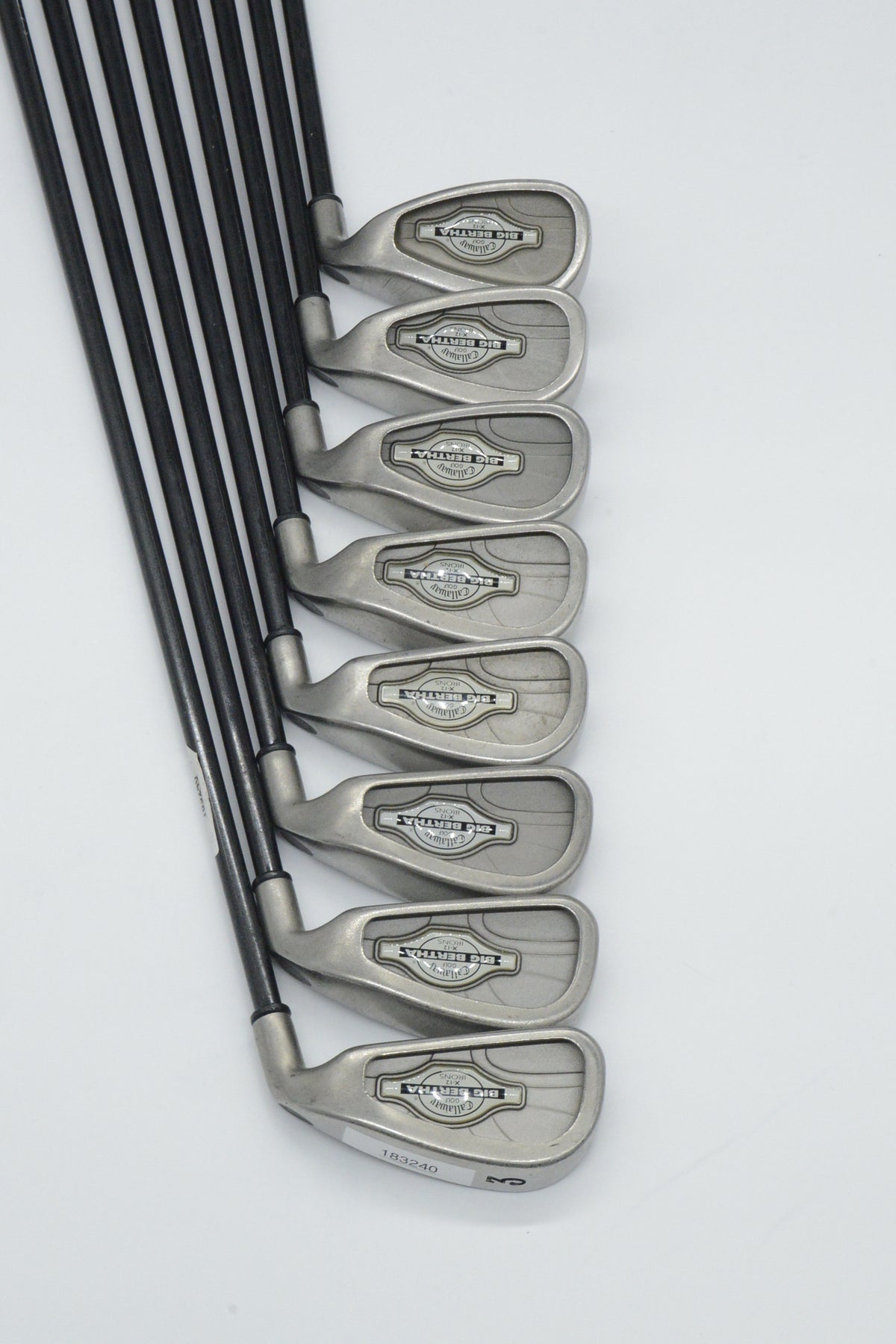 Callaway Big Bertha X-12 3-PW Iron Set R Flex -0.5"