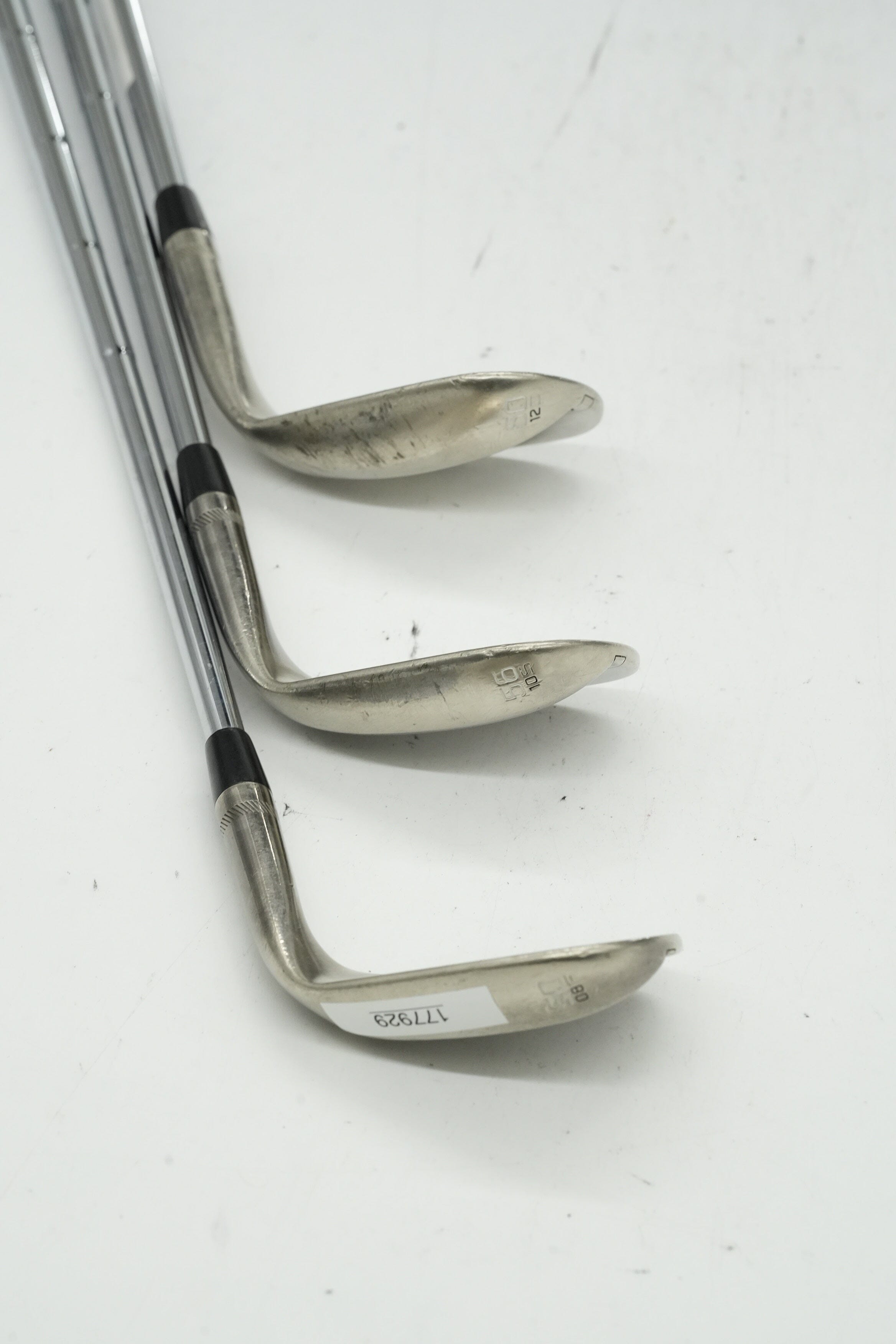 Lefty Titleist Vokey SM8 Brushed Steel 50, 56, 60 Degree Wedge Set Wedge Flex Golf Clubs GolfRoots 