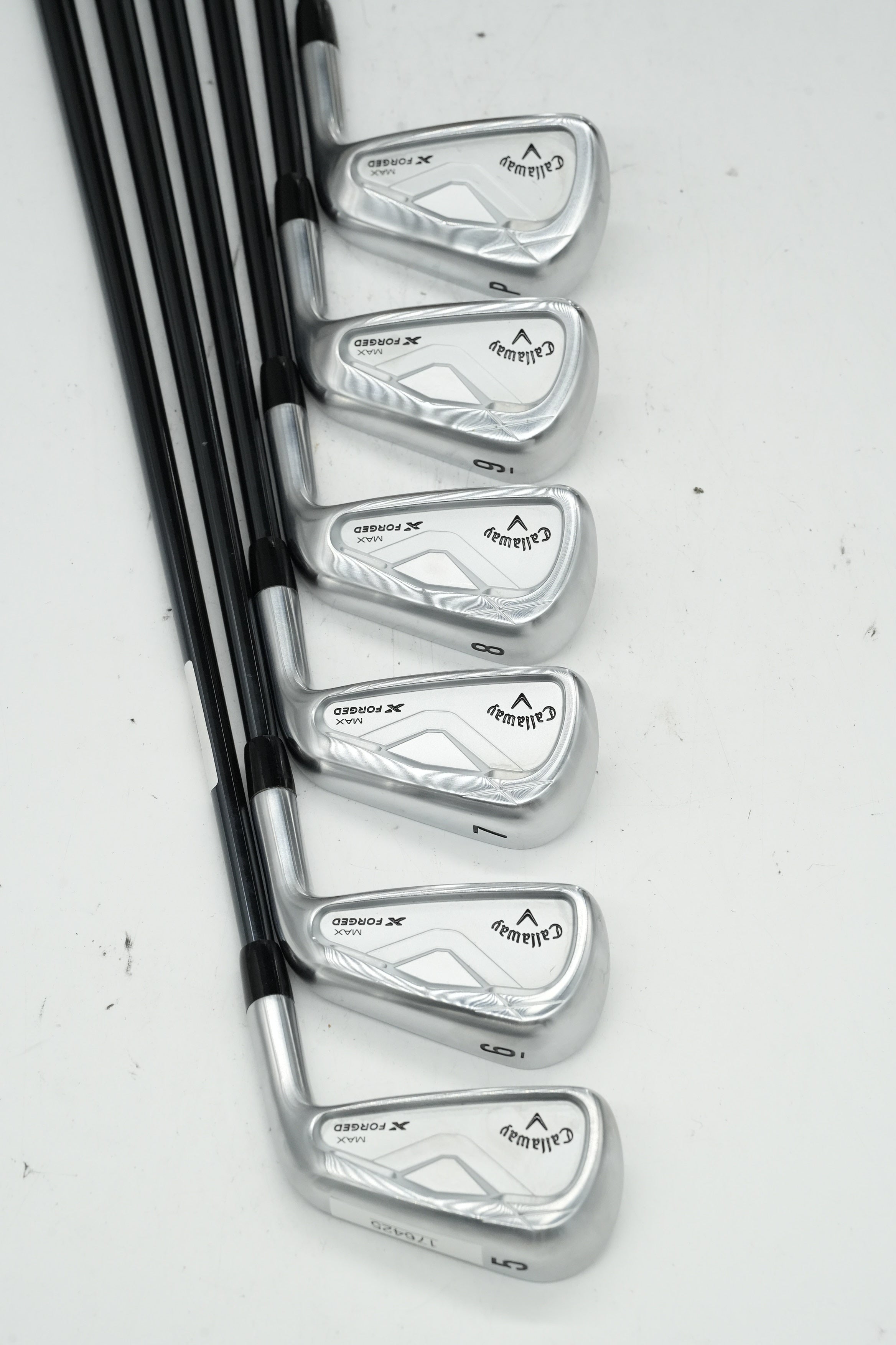 Callaway 2025 X Forged Max 5-PW Iron Set S Flex +0.25"