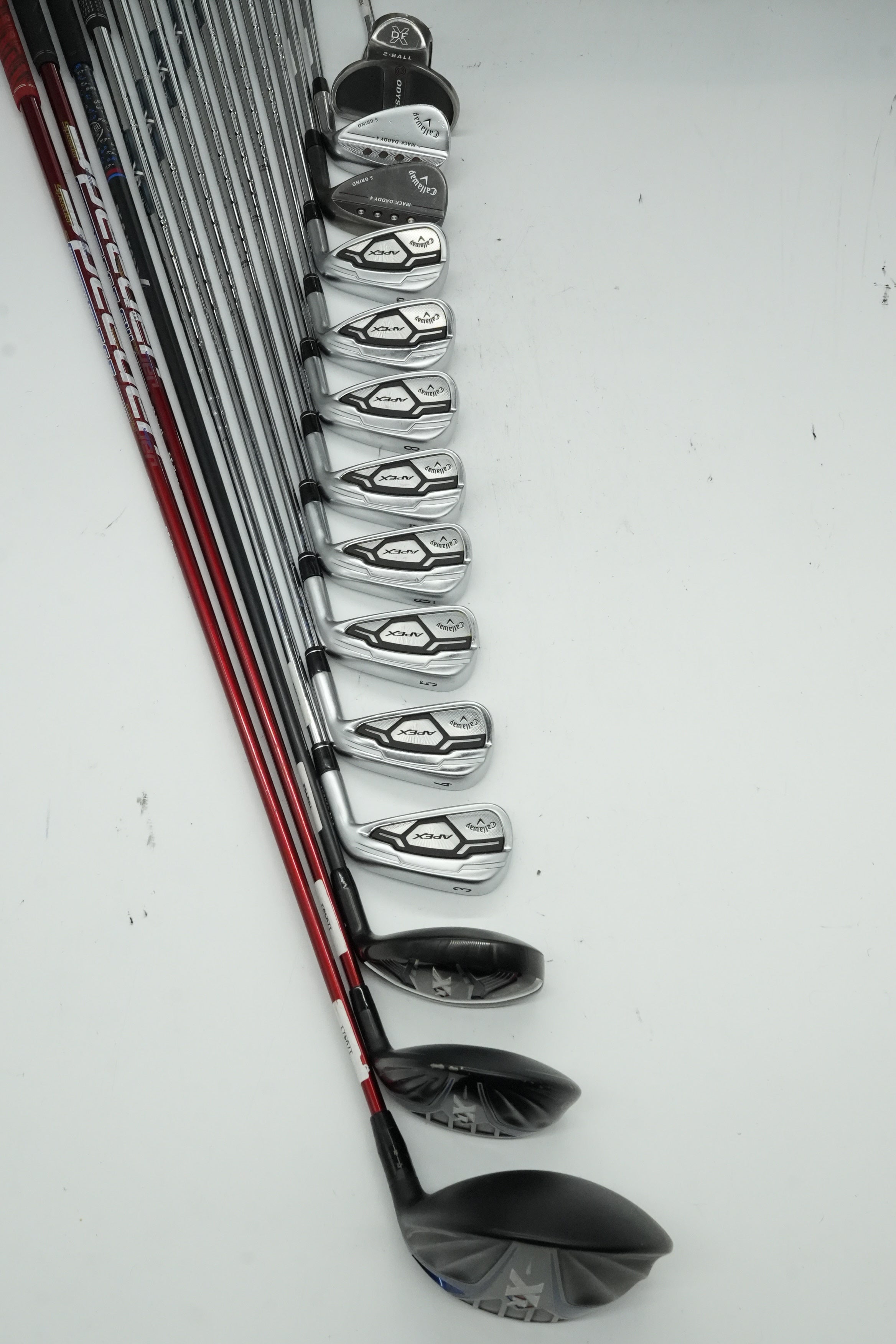 Callaway Apex CF16 Mixed Full Set S Flex +0.5"